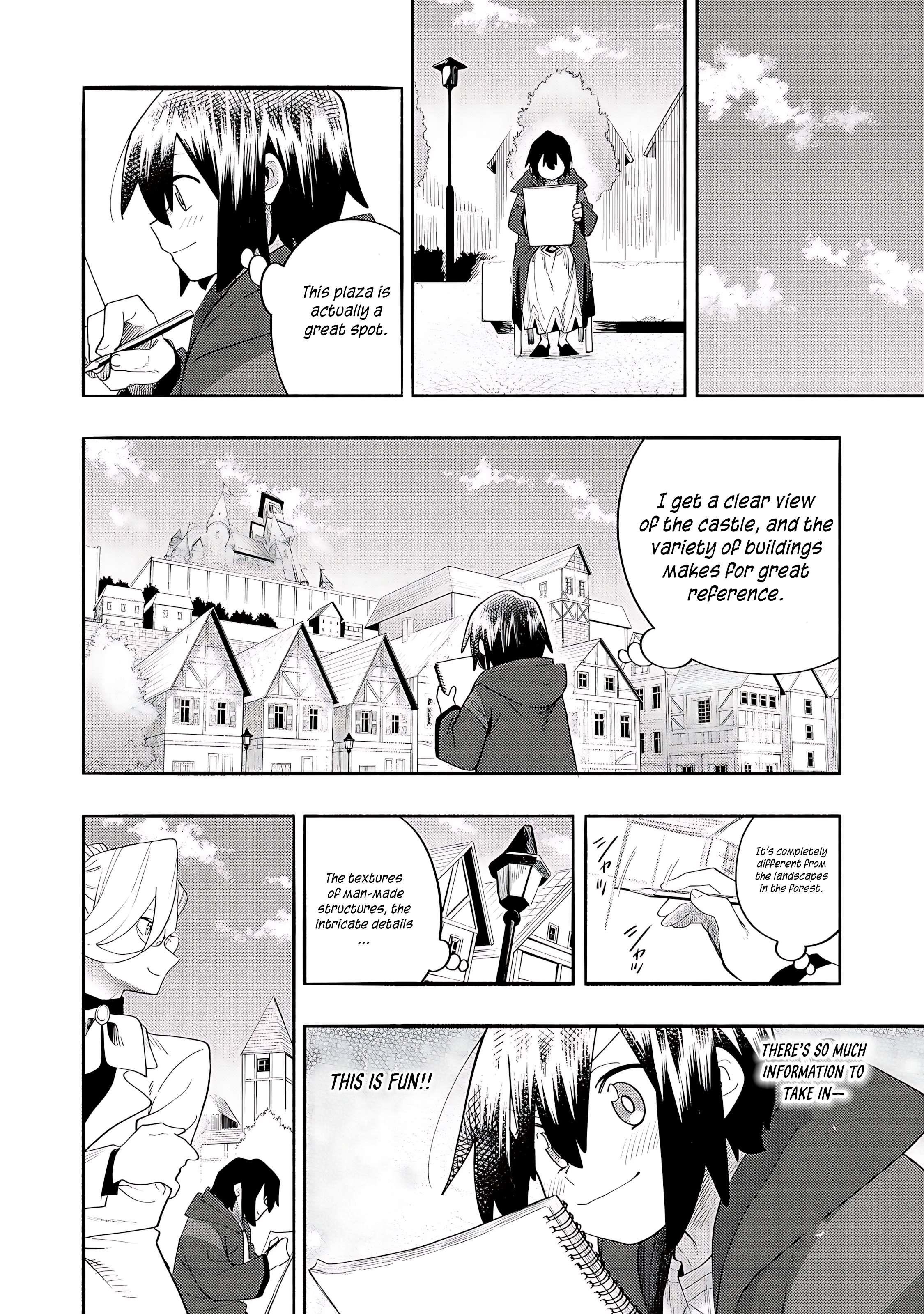 Kyou mo E ni Kaita Mochi ga Umai Chapter 38 - Page 16 in English