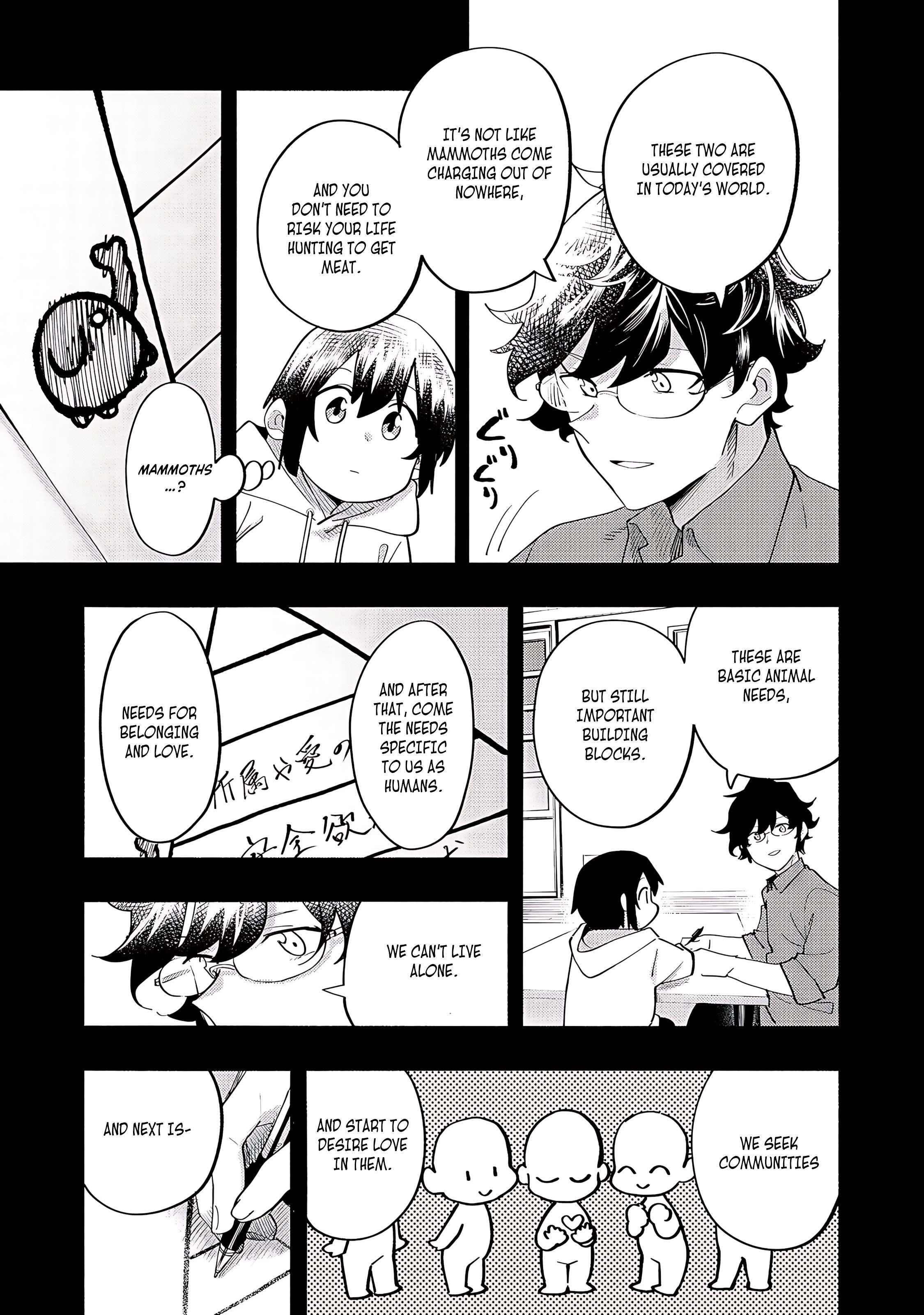Kyou mo E ni Kaita Mochi ga Umai Chapter 38 - Page 33 in English