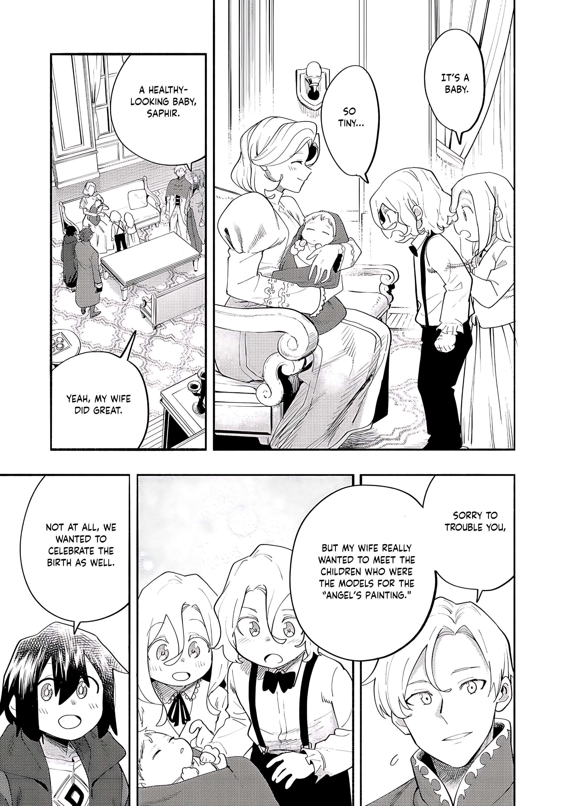 Kyou mo E ni Kaita Mochi ga Umai Chapter 38 - Page 5 in English