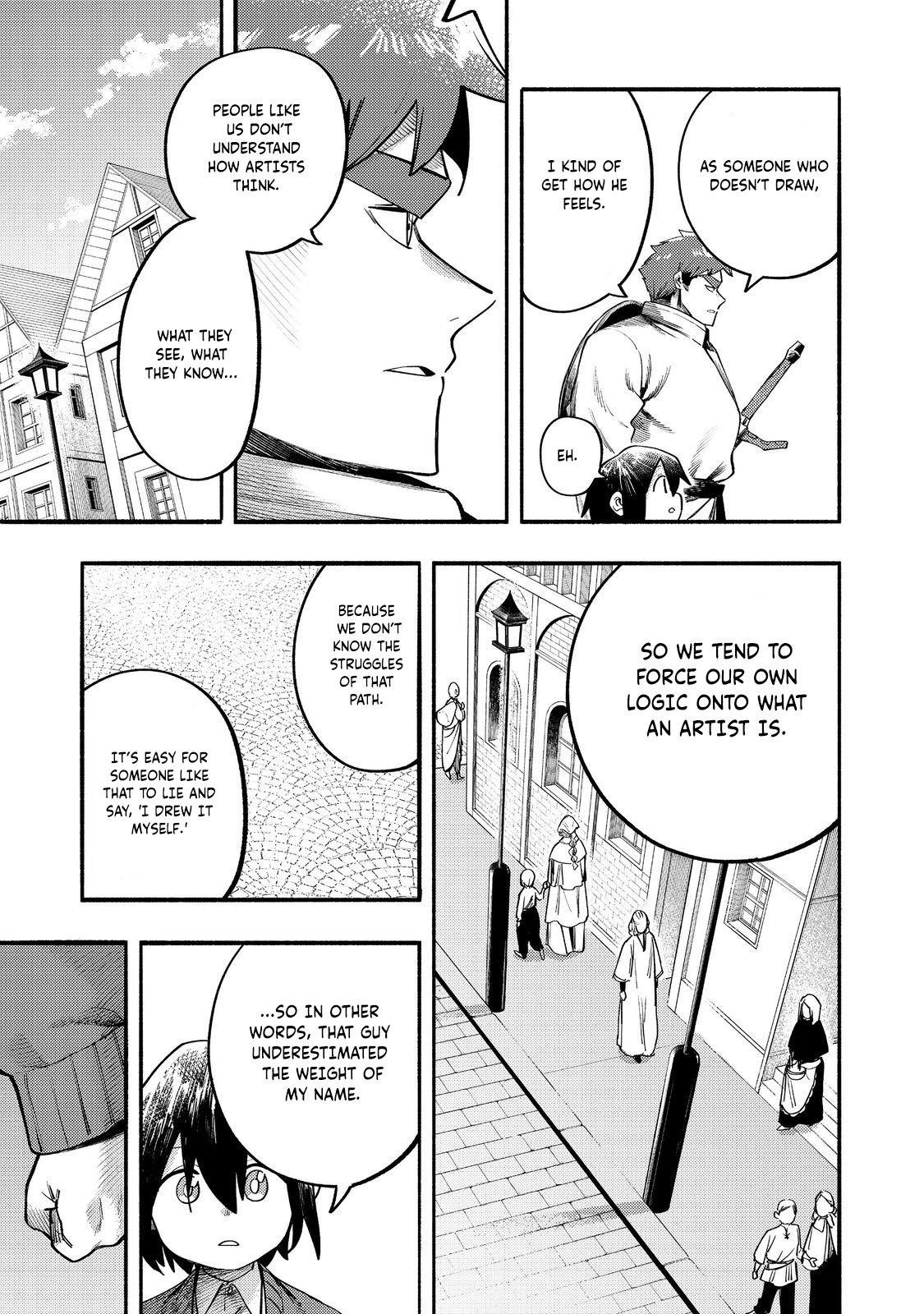 Kyou mo E ni Kaita Mochi ga Umai Chapter 39 - Page 12 in English