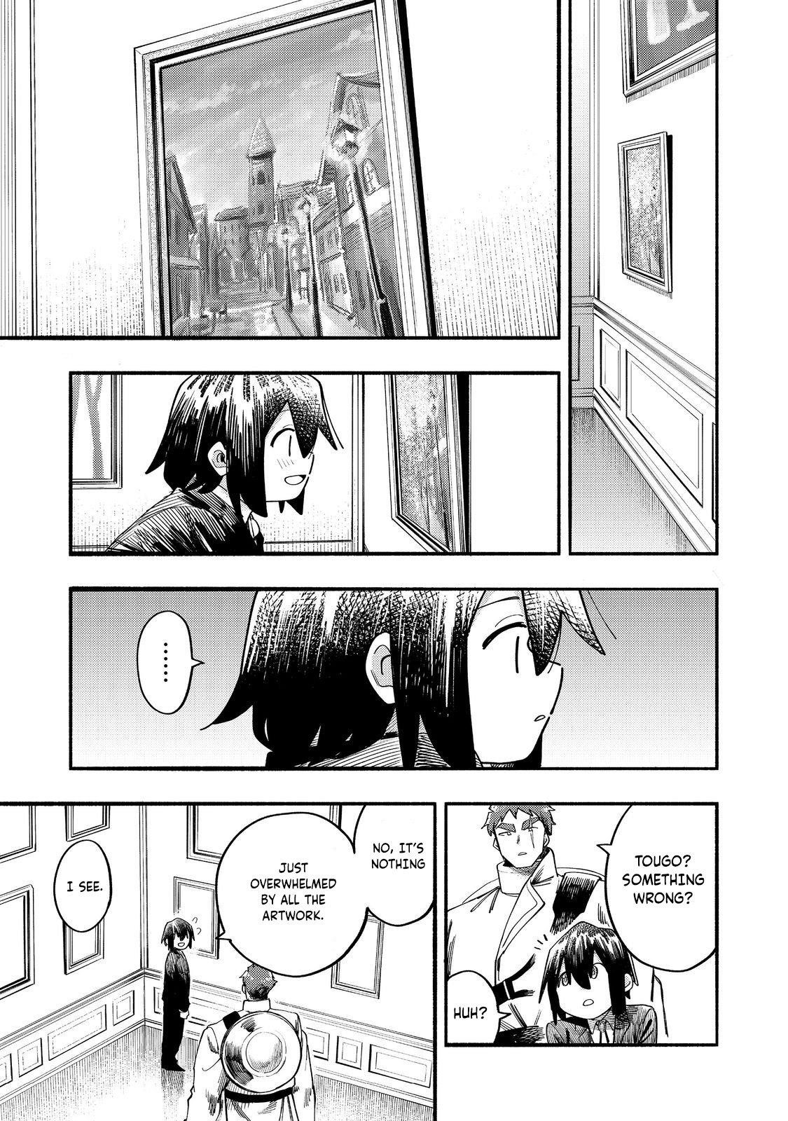 Kyou mo E ni Kaita Mochi ga Umai Chapter 39 - Page 18 in English