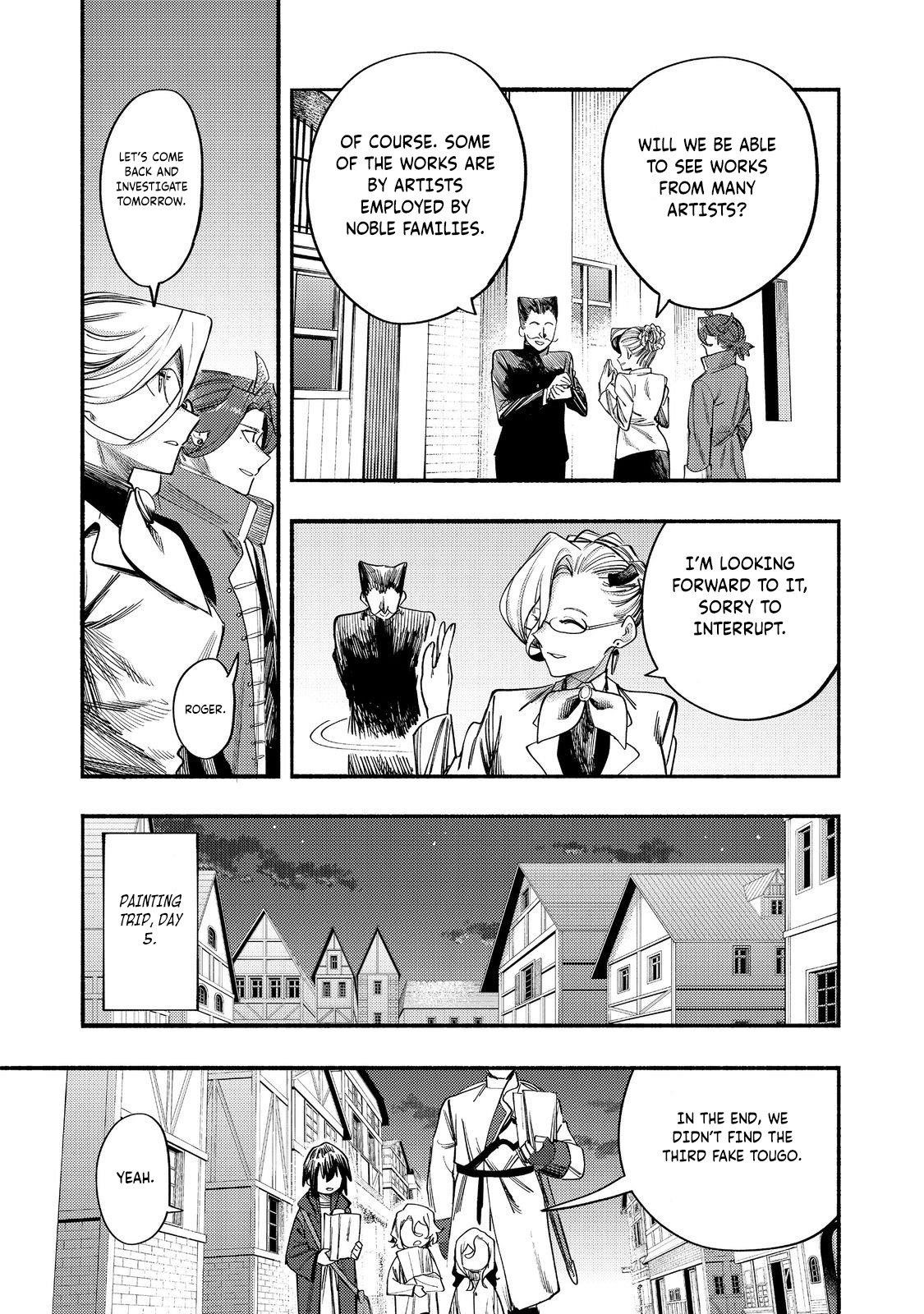 Kyou mo E ni Kaita Mochi ga Umai Chapter 39 - Page 22 in English