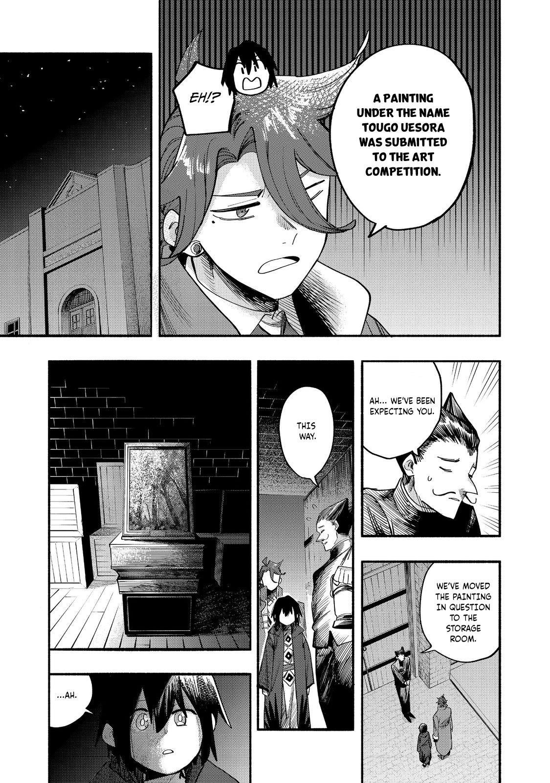 Kyou mo E ni Kaita Mochi ga Umai Chapter 39 - Page 24 in English