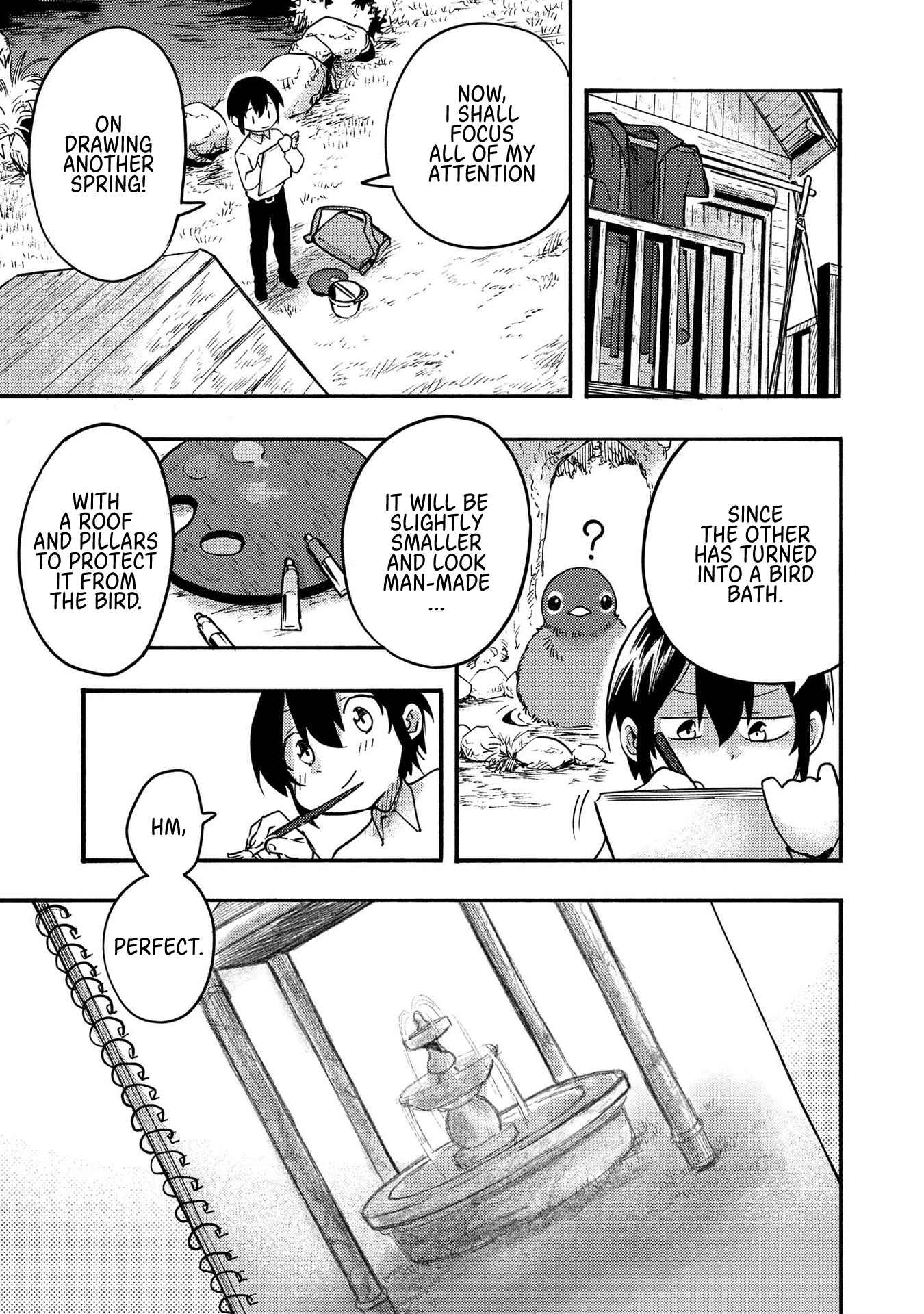 Kyou mo E ni Kaita Mochi ga Umai Chapter 4 - Page 11 in English