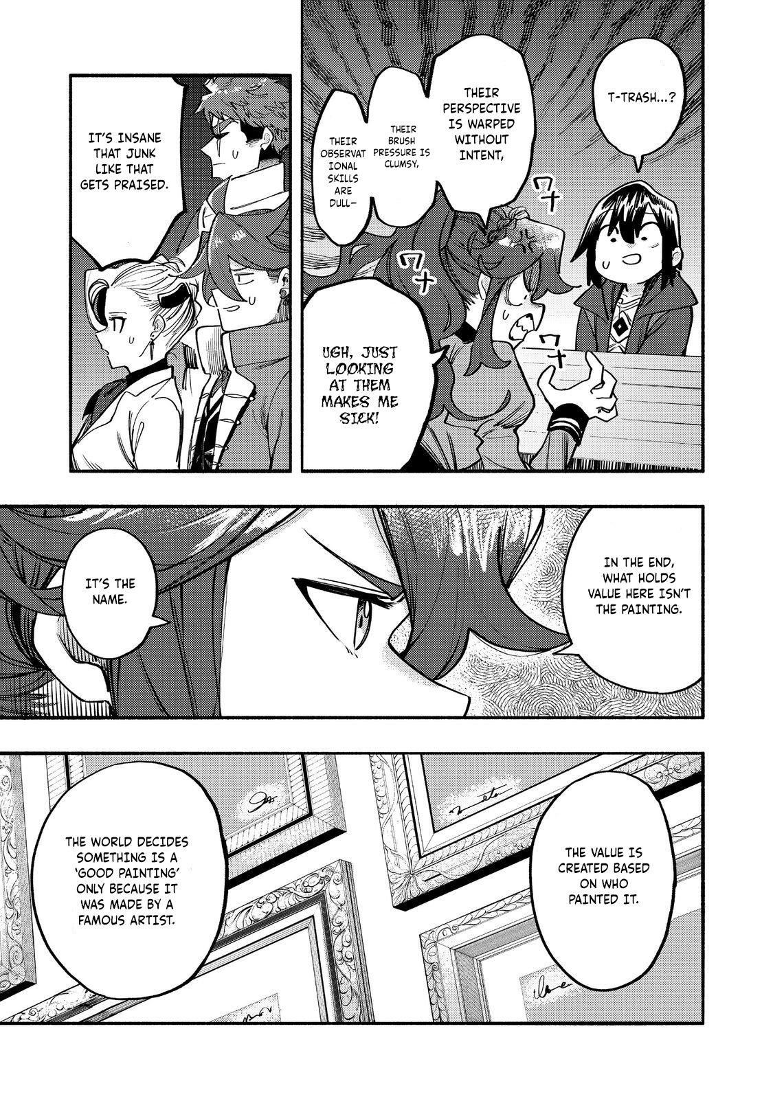 Kyou mo E ni Kaita Mochi ga Umai Chapter 40 - Page 10 in English