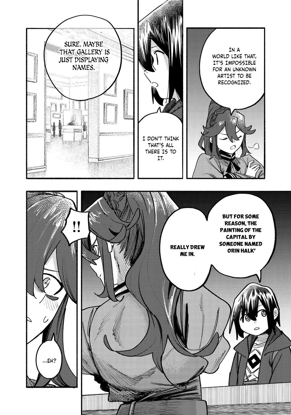 Kyou mo E ni Kaita Mochi ga Umai Chapter 40 - Page 11 in English