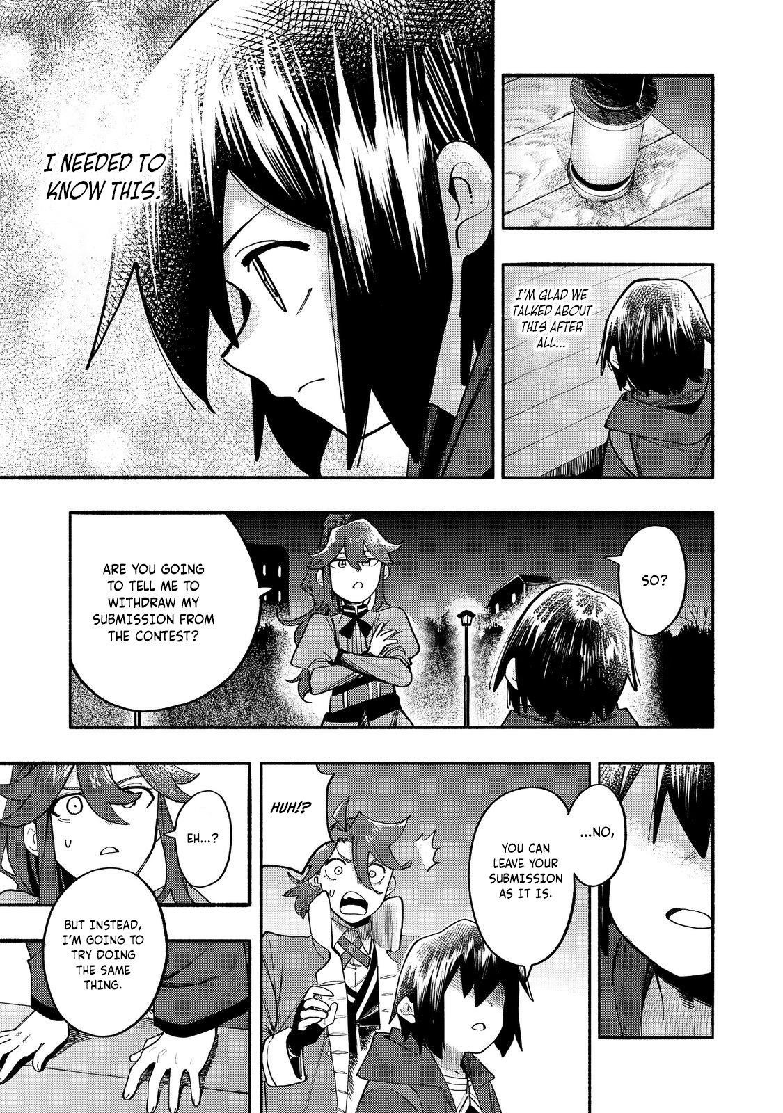 Kyou mo E ni Kaita Mochi ga Umai Chapter 40 - Page 14 in English