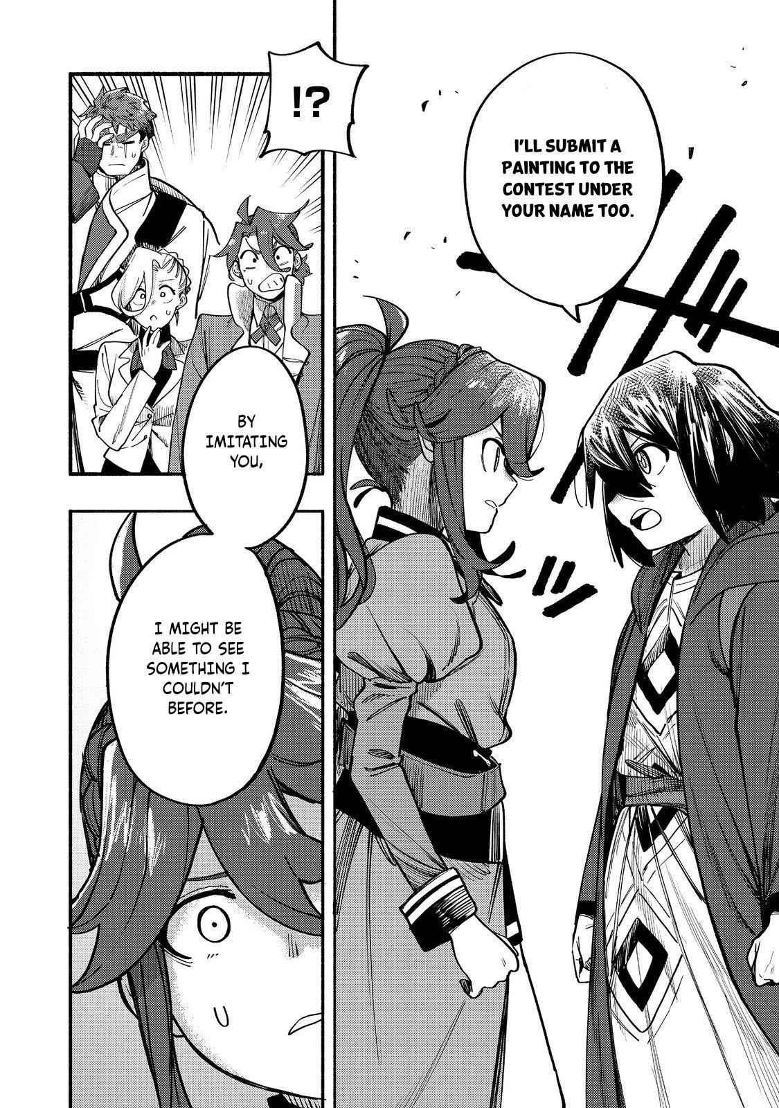 Kyou mo E ni Kaita Mochi ga Umai Chapter 40 - Page 15 in English
