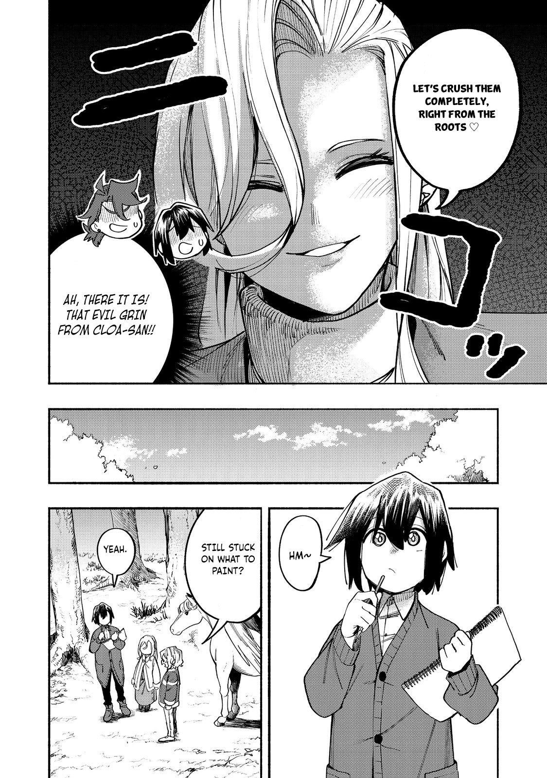 Kyou mo E ni Kaita Mochi ga Umai Chapter 40 - Page 23 in English