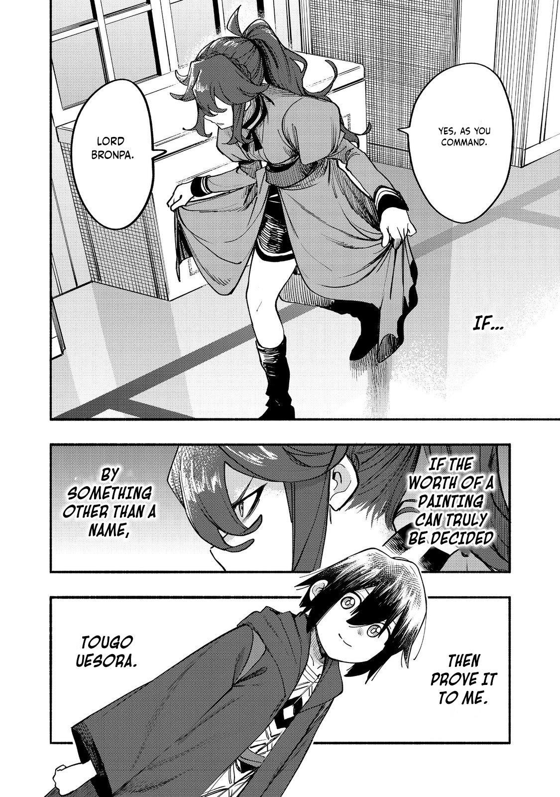 Kyou mo E ni Kaita Mochi ga Umai Chapter 40 - Page 39 in English