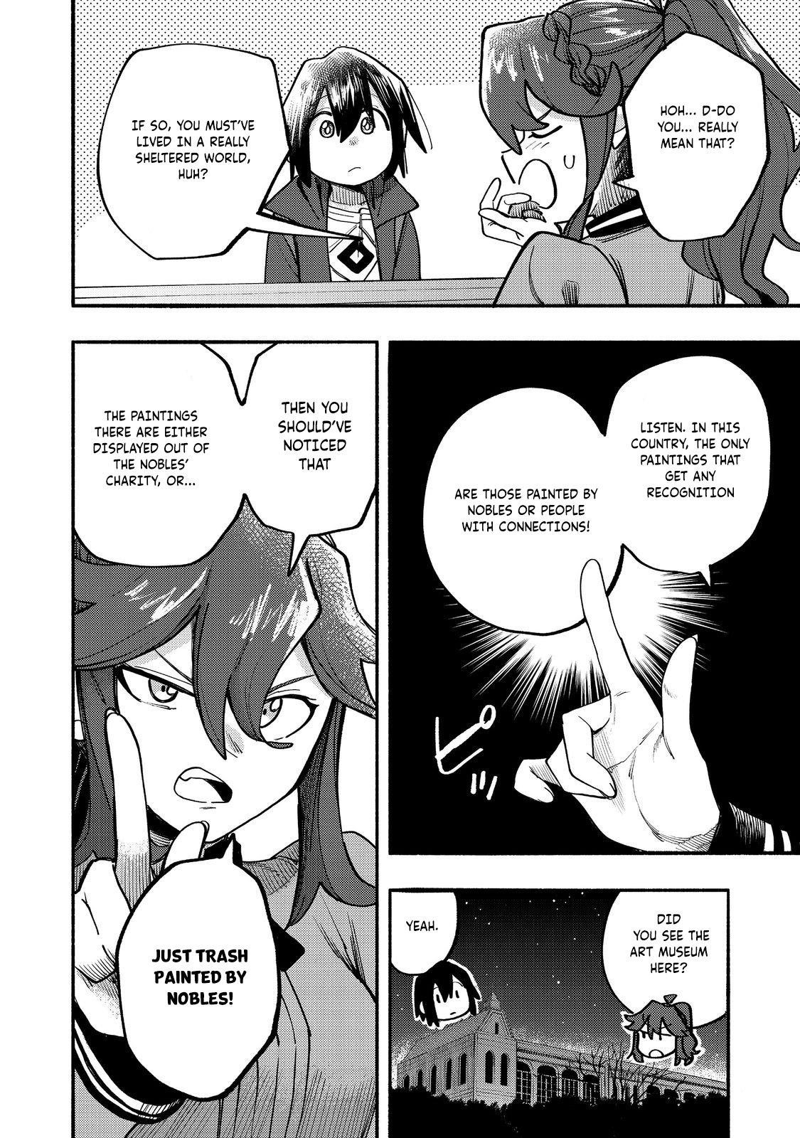 Kyou mo E ni Kaita Mochi ga Umai Chapter 40 - Page 9 in English