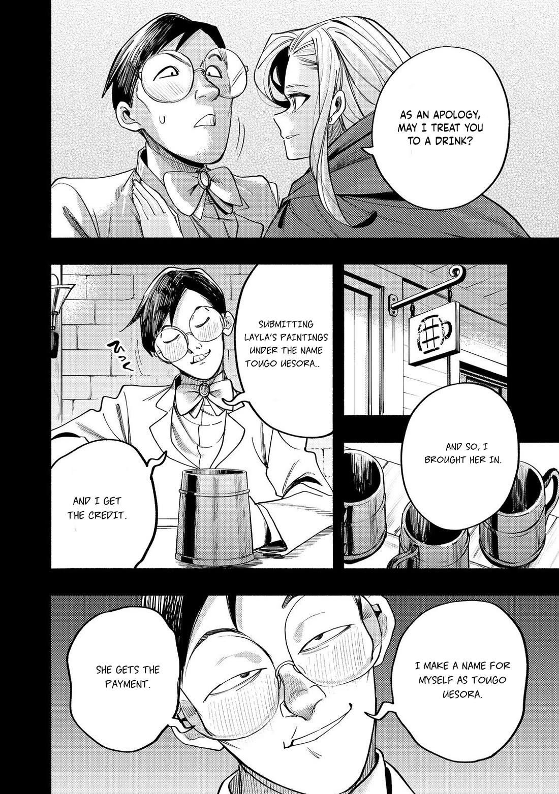 Kyou mo E ni Kaita Mochi ga Umai Chapter 41 - Page 9 in English