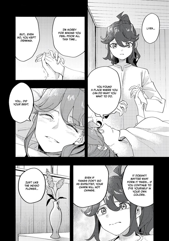 Kyou mo E ni Kaita Mochi ga Umai Chapter 44 - Page 18 in English