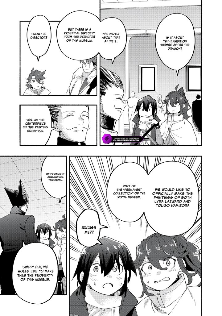 Kyou mo E ni Kaita Mochi ga Umai Chapter 44 - Page 35 in English