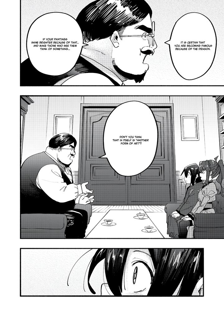 Kyou mo E ni Kaita Mochi ga Umai Chapter 45 - Page 10 in English