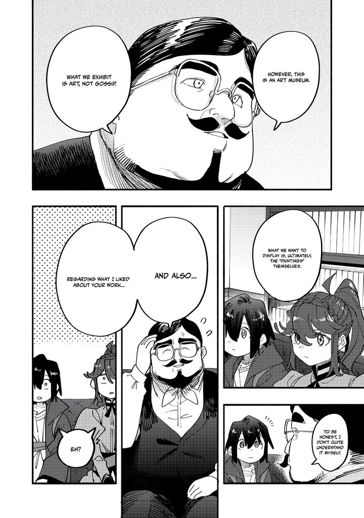 Kyou mo E ni Kaita Mochi ga Umai Chapter 45 - Page 8 in English