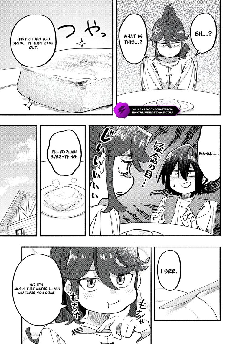 Kyou mo E ni Kaita Mochi ga Umai Chapter 47 - Page 7 in English