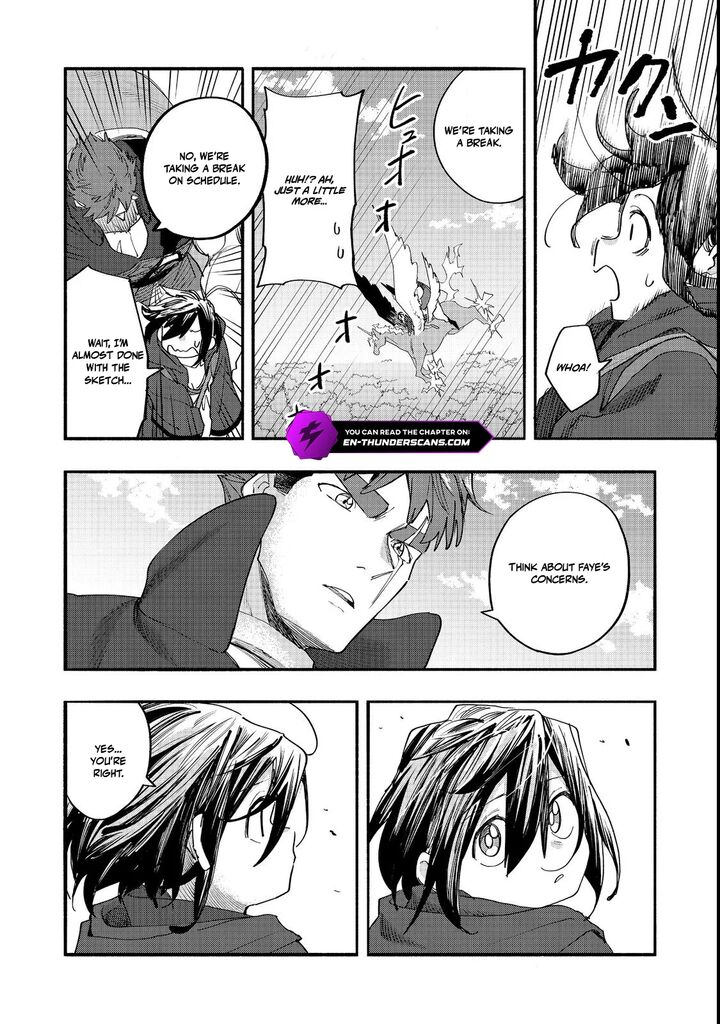 Kyou mo E ni Kaita Mochi ga Umai Chapter 49 - Page 10 in English