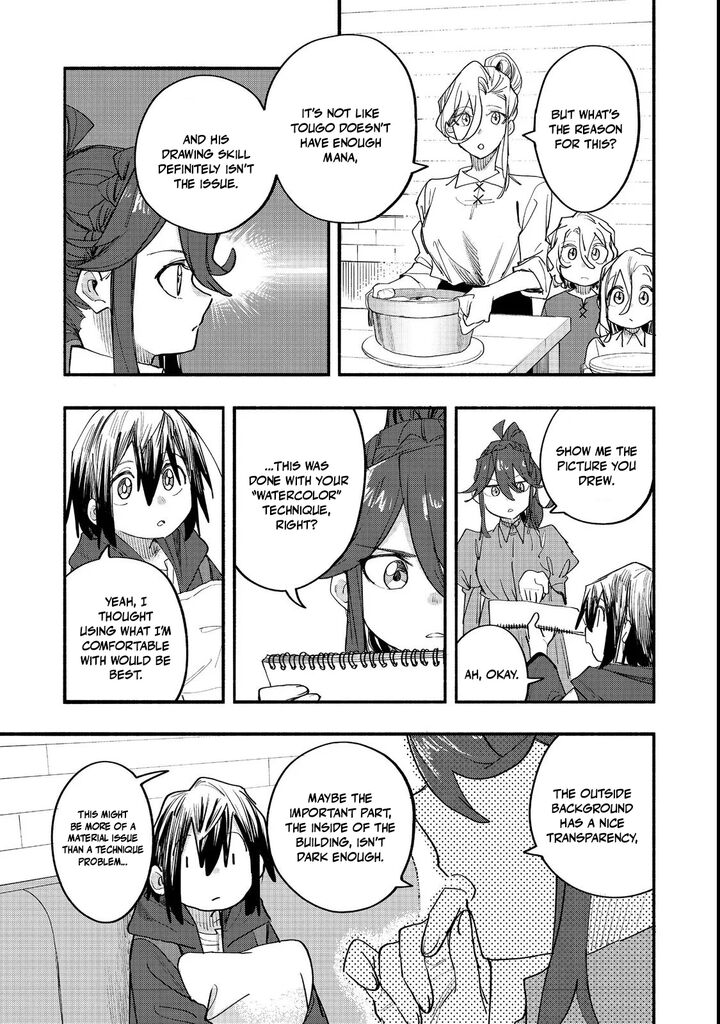 Kyou mo E ni Kaita Mochi ga Umai Chapter 49 - Page 37 in English