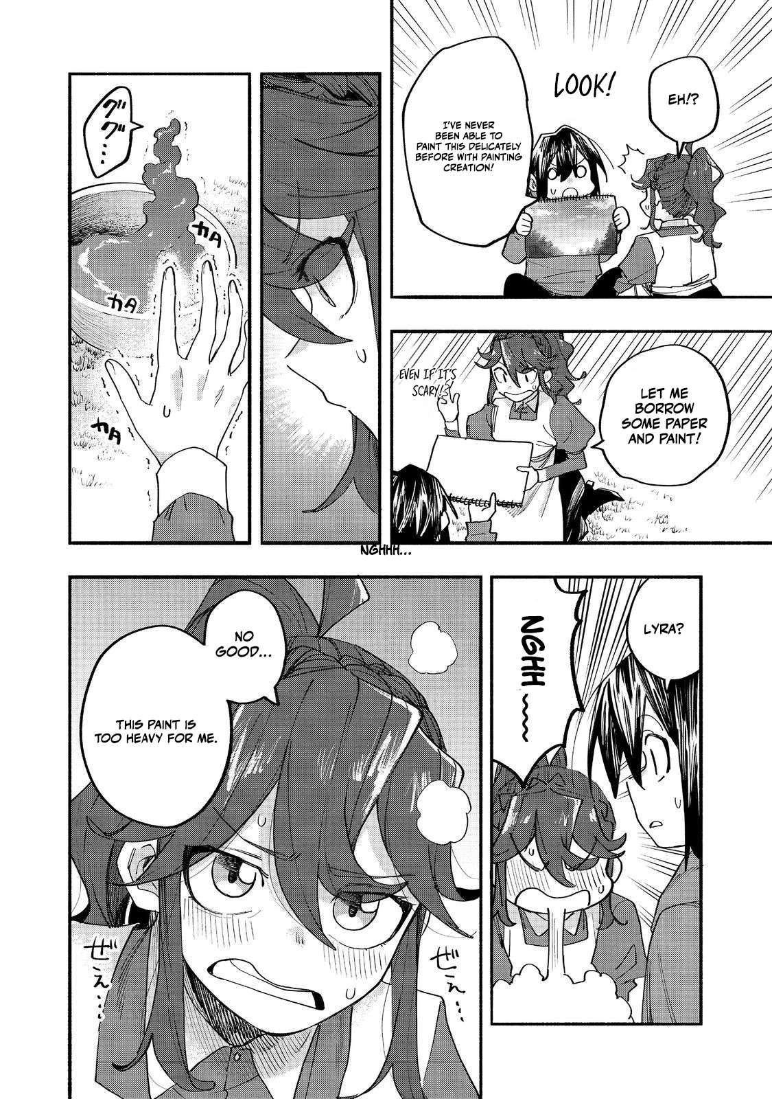 Kyou mo E ni Kaita Mochi ga Umai Chapter 50 - Page 10 in English
