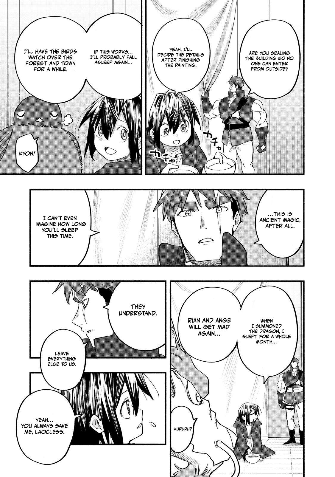Kyou mo E ni Kaita Mochi ga Umai Chapter 50 - Page 15 in English