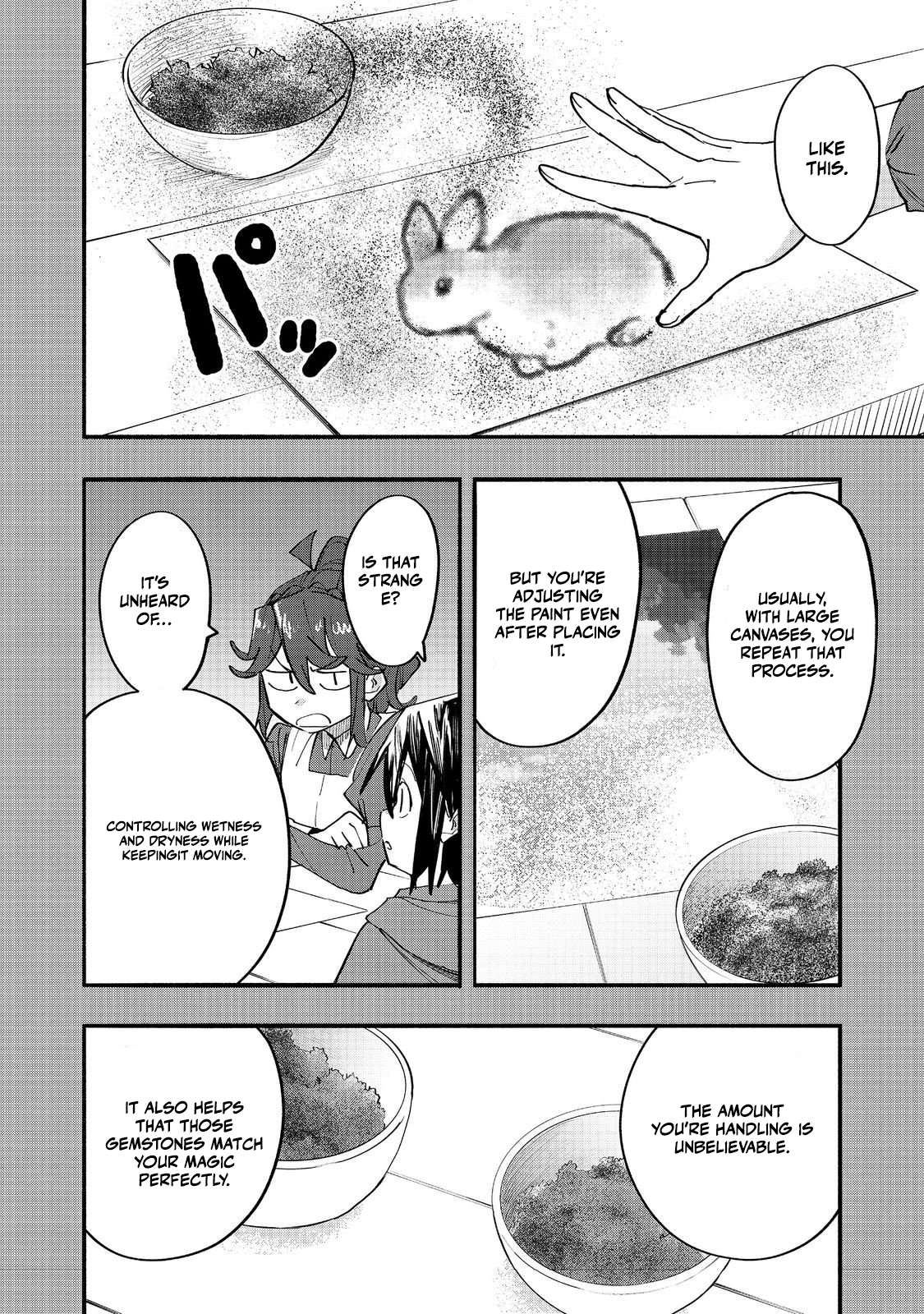 Kyou mo E ni Kaita Mochi ga Umai Chapter 50 - Page 22 in English