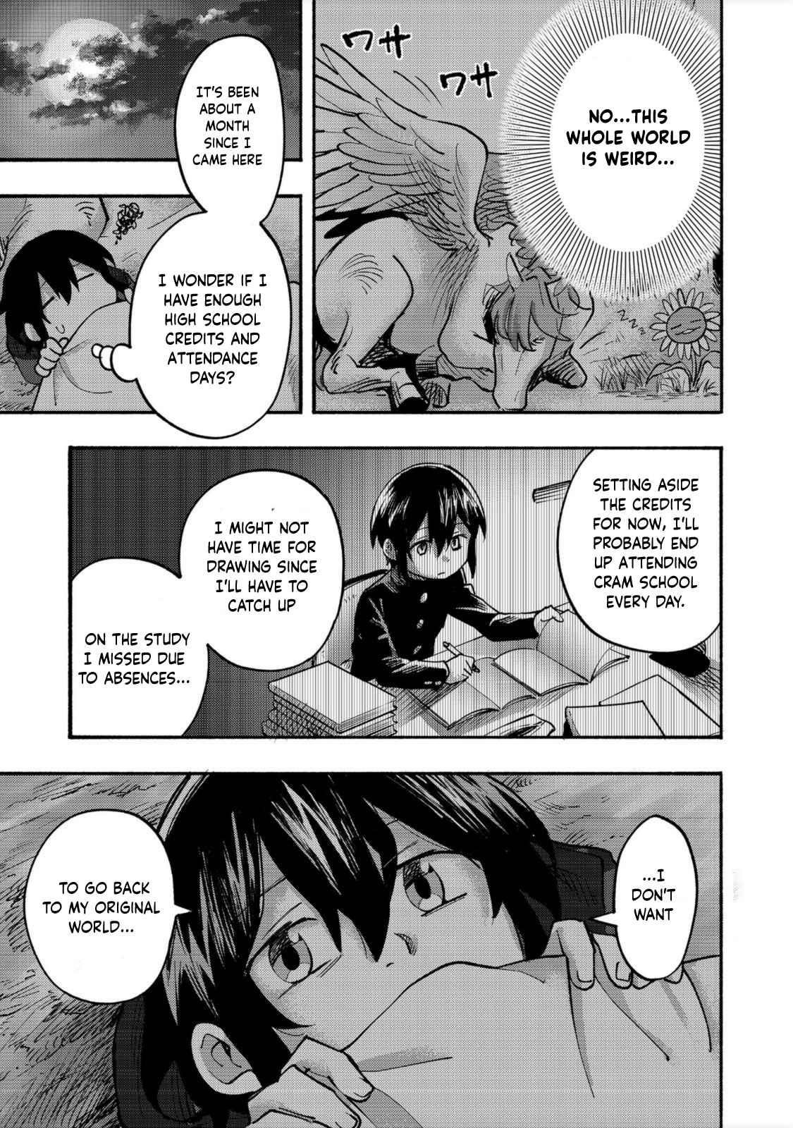 Kyou mo E ni Kaita Mochi ga Umai Chapter 6 - Page 15 in English