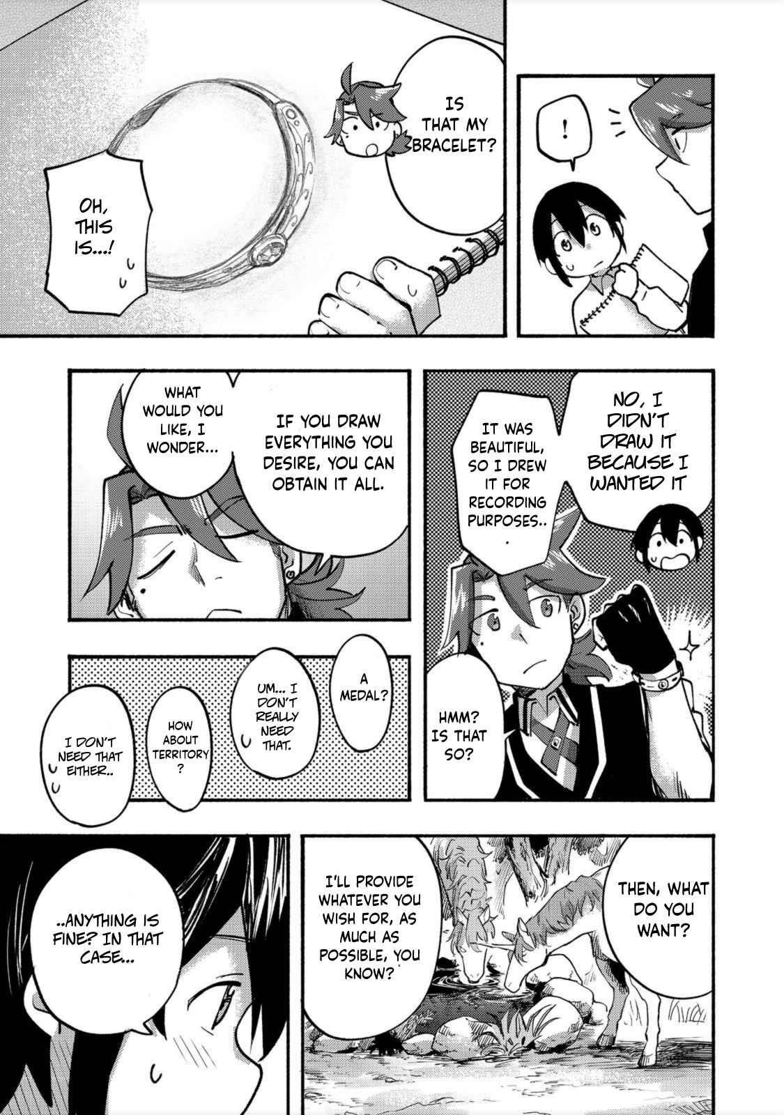 Kyou mo E ni Kaita Mochi ga Umai Chapter 6 - Page 19 in English