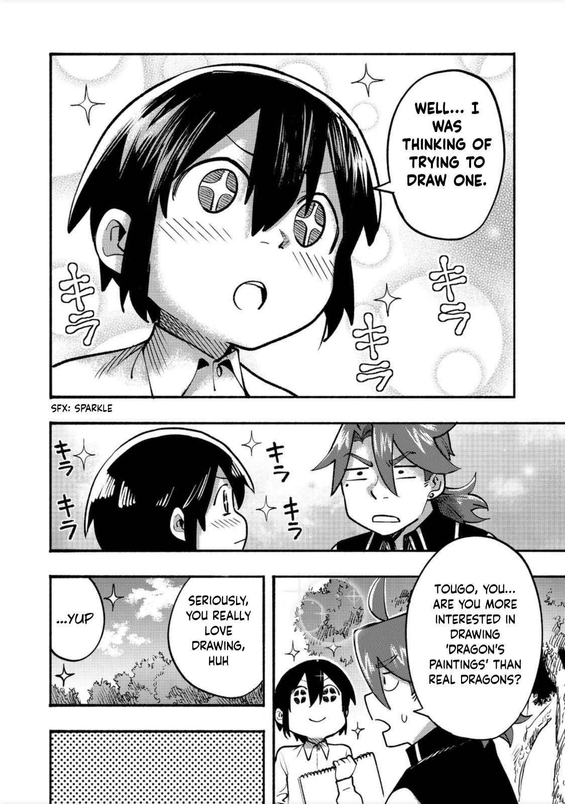 Kyou mo E ni Kaita Mochi ga Umai Chapter 6 - Page 24 in English