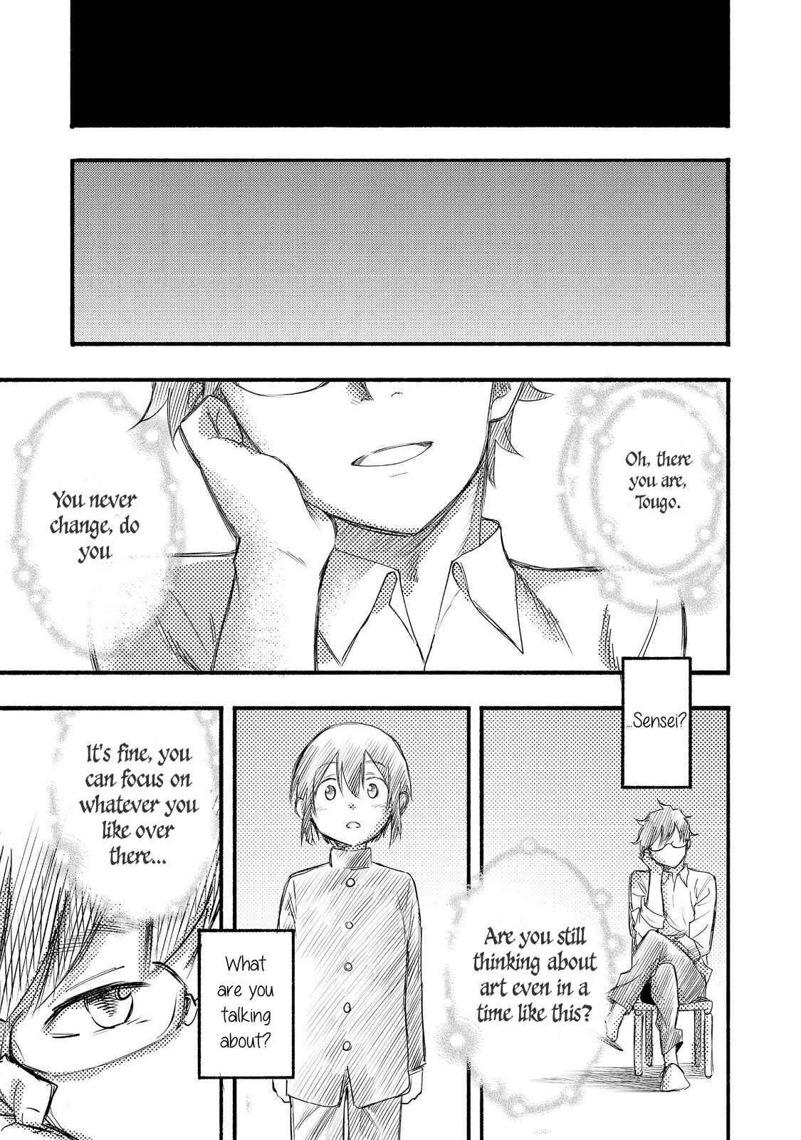 Kyou mo E ni Kaita Mochi ga Umai Chapter 7 - Page 9 in English
