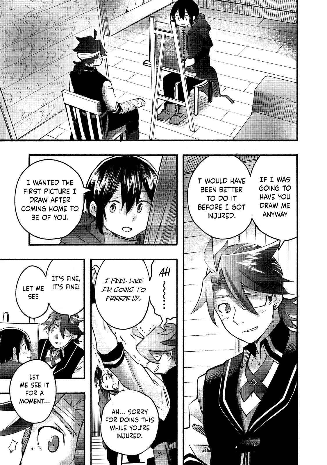 Kyou mo E ni Kaita Mochi ga Umai Chapter 8 - Page 21 in English