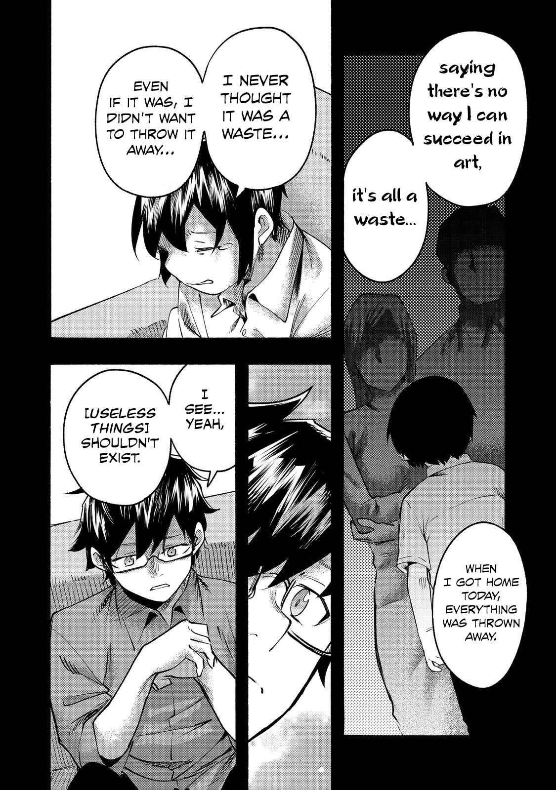 Kyou mo E ni Kaita Mochi ga Umai Chapter 9 - Page 13 in English