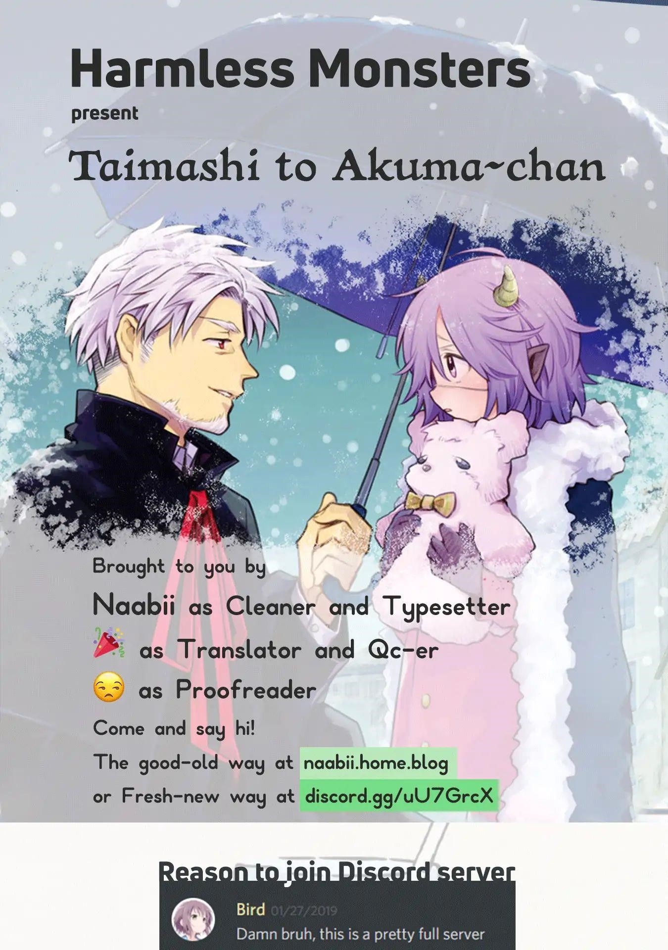 Taimashi to Akuma-chan Chapter 11 - Page 9 in English