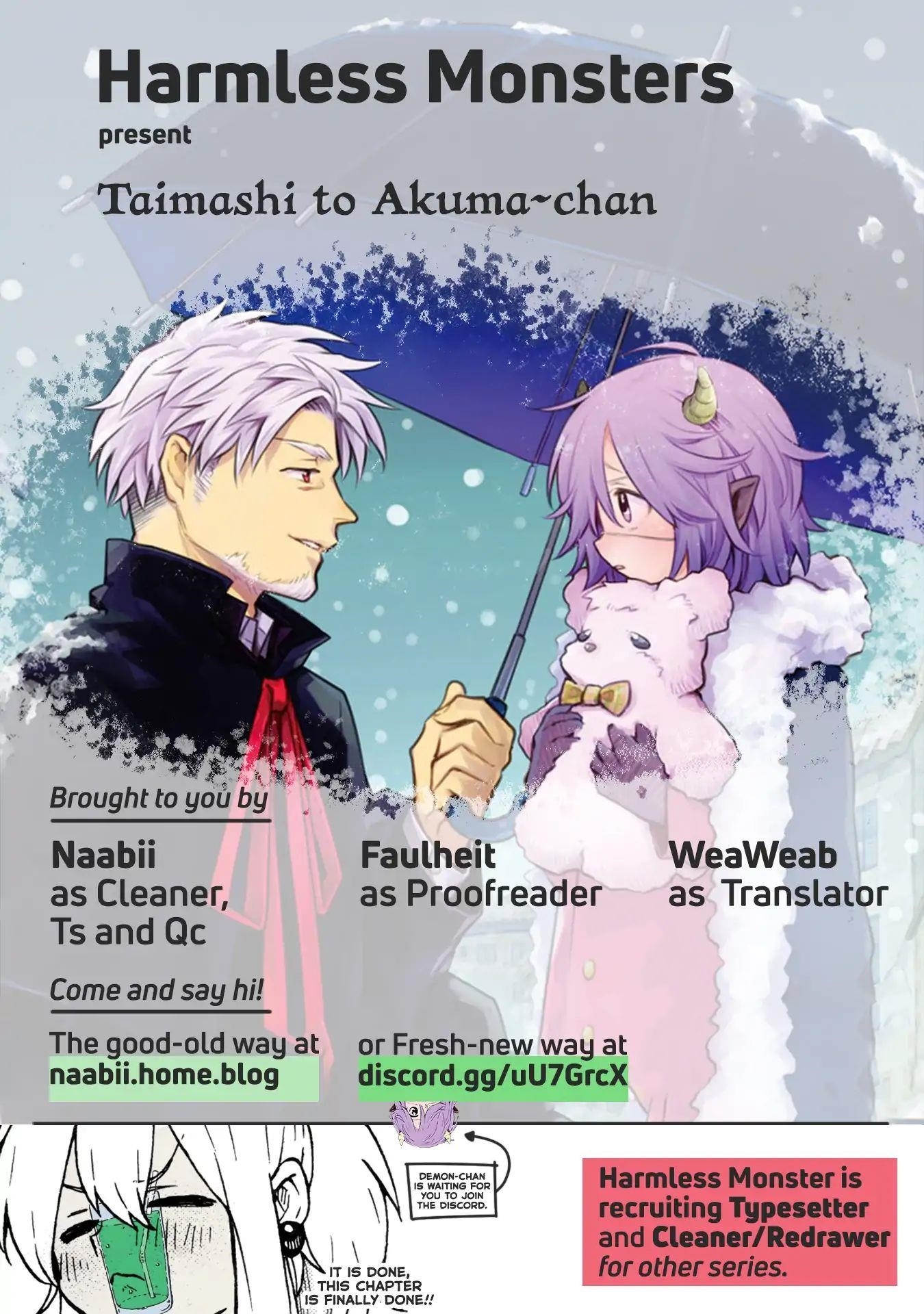Taimashi to Akuma-chan Chapter 15 - Page 9 in English