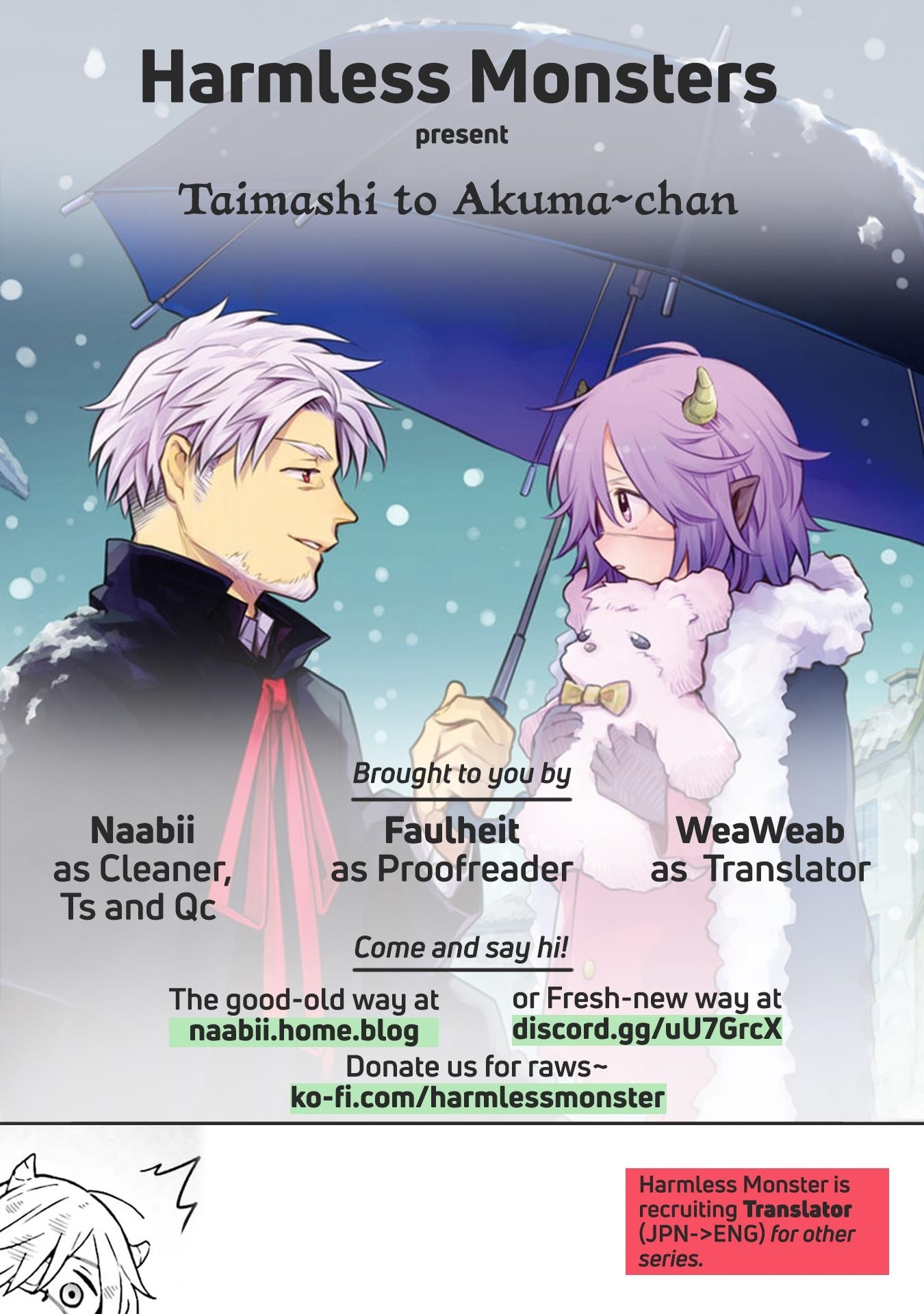Taimashi to Akuma-chan Chapter 18 - Page 13 in English