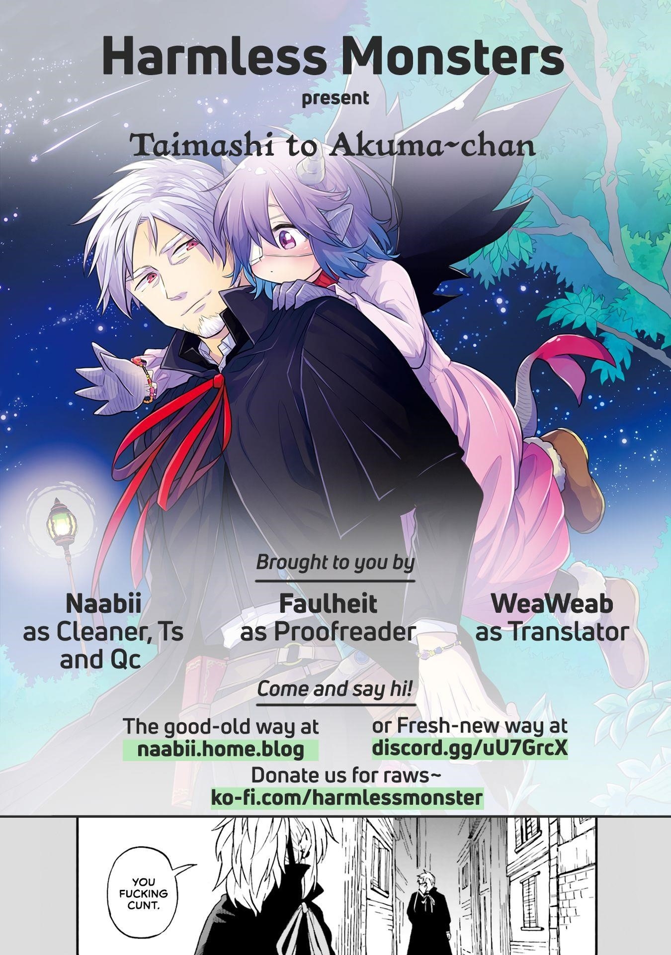 Taimashi to Akuma-chan Chapter 30 - Page 11 in English