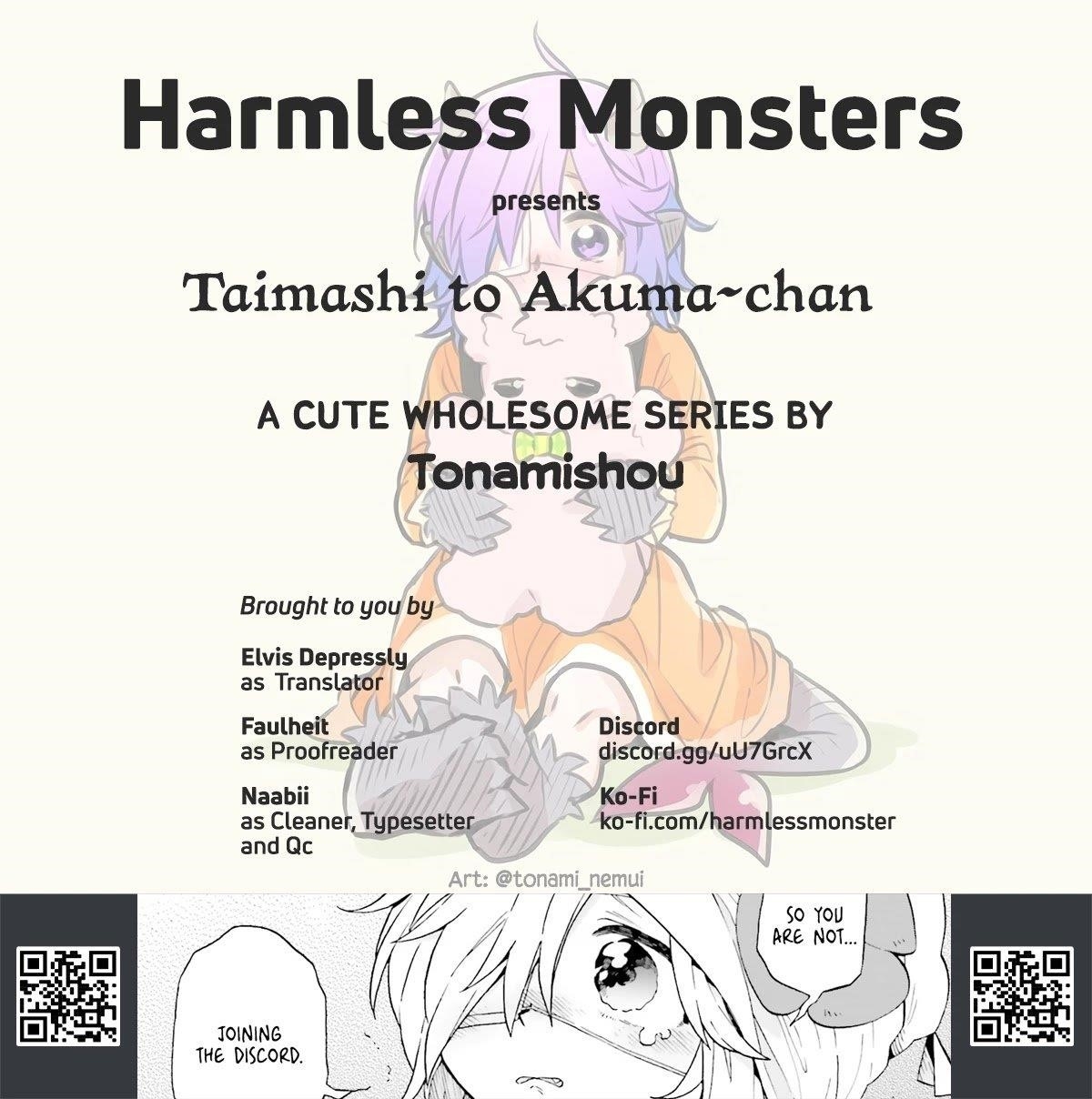 Taimashi to Akuma-chan Chapter 41 - Page 12 in English