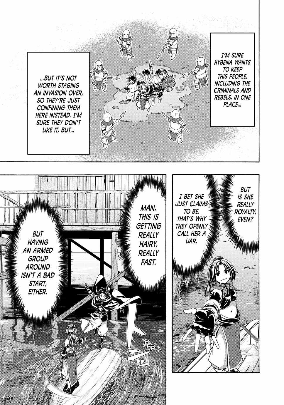 100 man no Inochi no Ue ni Ore wa Tatte Iru Chapter 111 - Page 36 in English