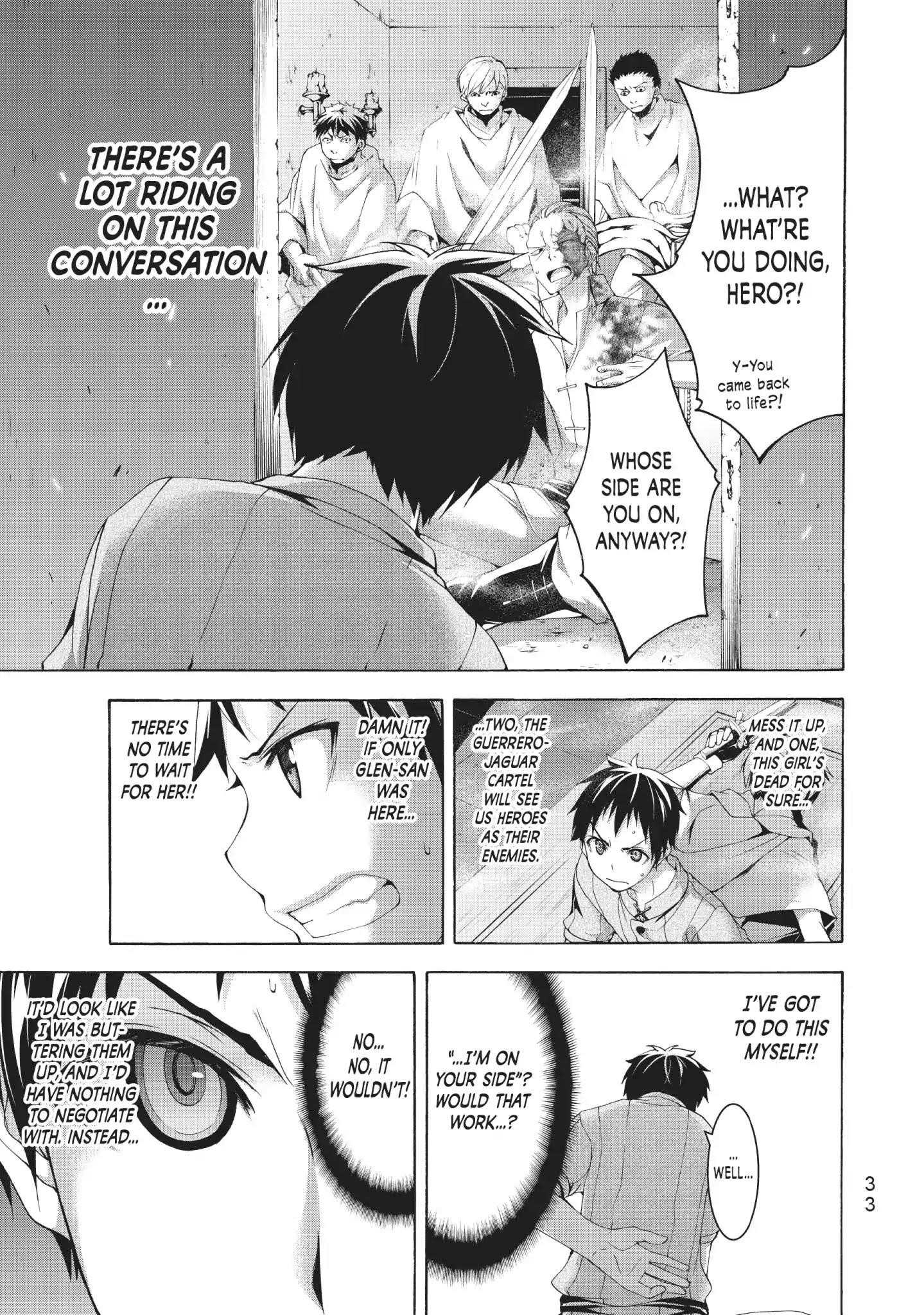 100 man no Inochi no Ue ni Ore wa Tatte Iru Chapter 30 - Page 32 in English