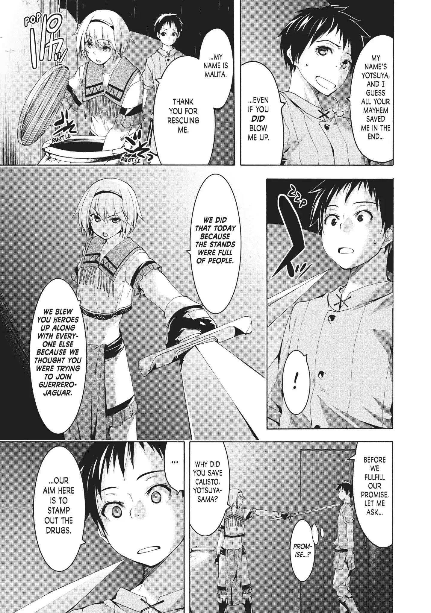 100 man no Inochi no Ue ni Ore wa Tatte Iru Chapter 31 - Page 17 in English