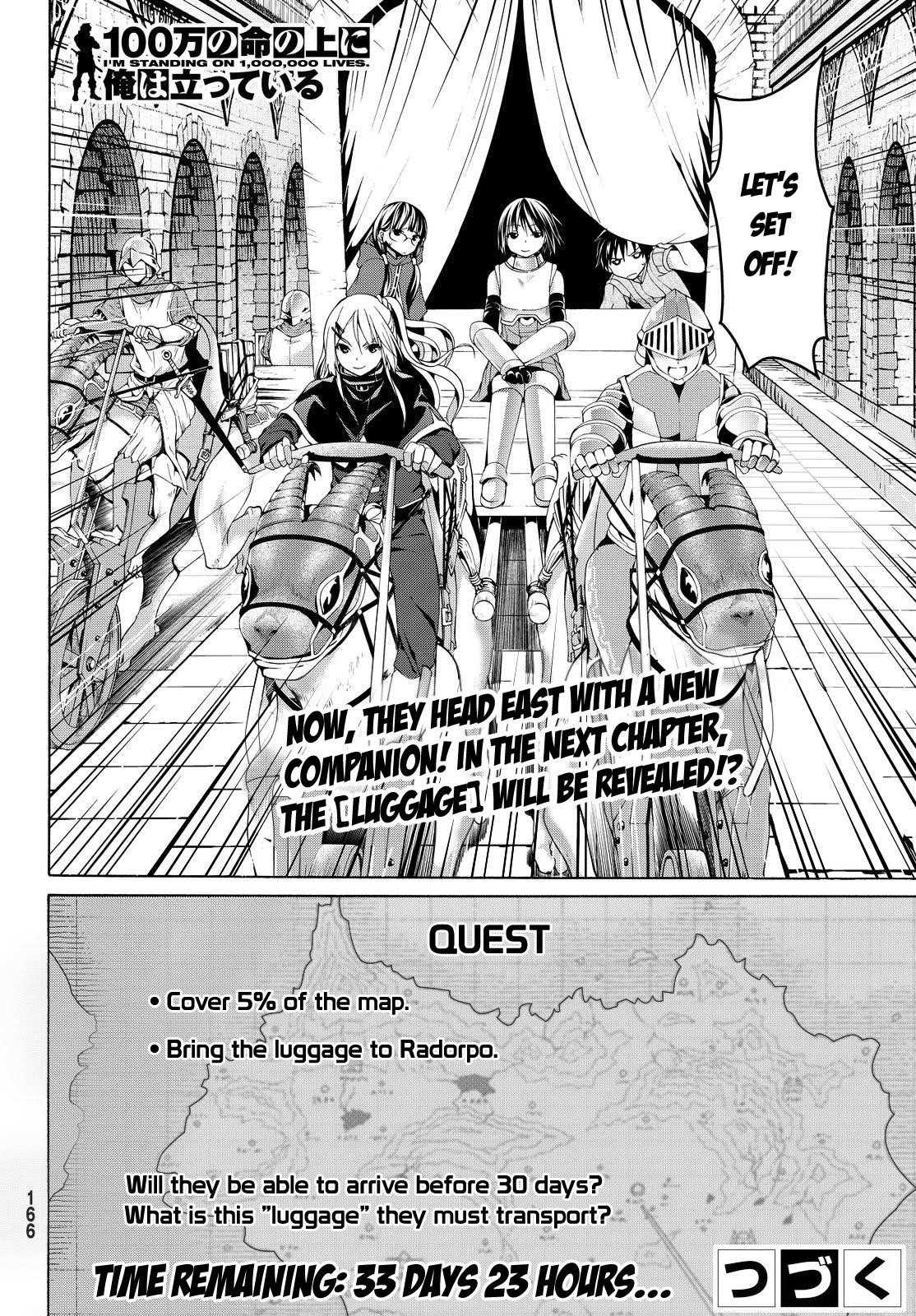 100 man no Inochi no Ue ni Ore wa Tatte Iru Chapter 4 - Page 32 in English