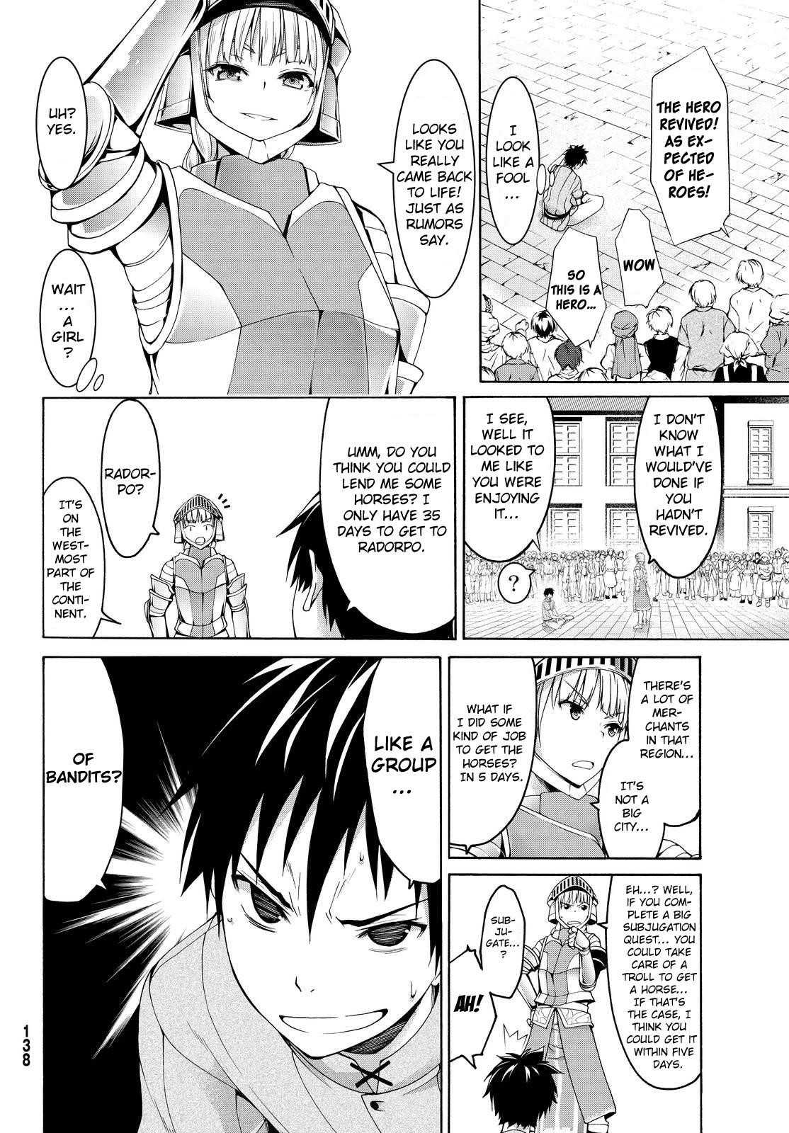 100 man no Inochi no Ue ni Ore wa Tatte Iru Chapter 4 - Page 4 in English