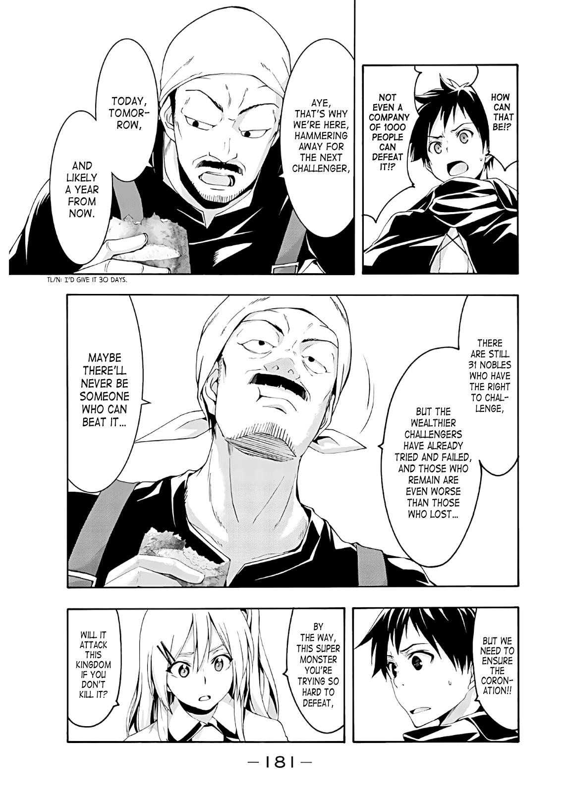 100 man no Inochi no Ue ni Ore wa Tatte Iru Chapter 49 - Page 29 in English
