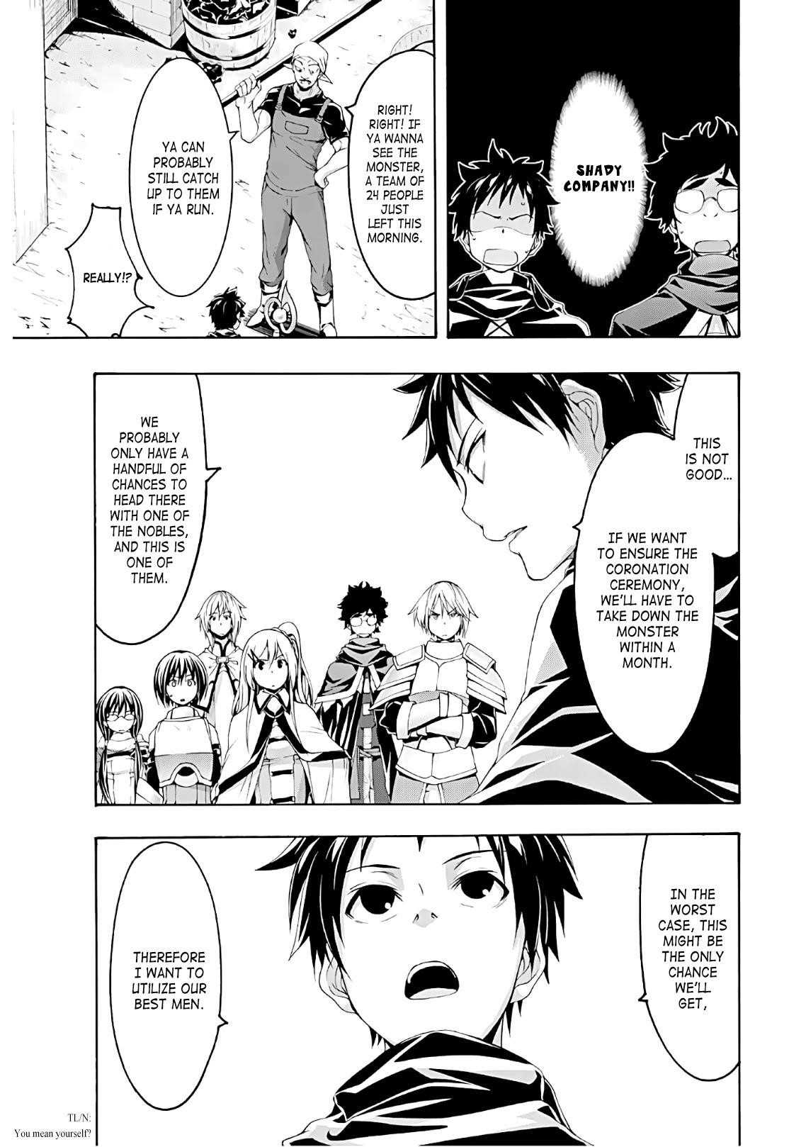 100 man no Inochi no Ue ni Ore wa Tatte Iru Chapter 49 - Page 33 in English