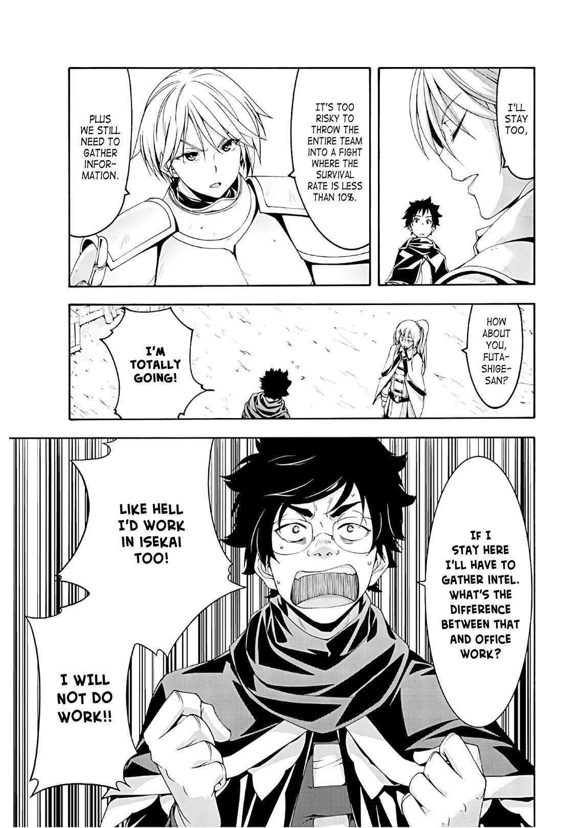 100 man no Inochi no Ue ni Ore wa Tatte Iru Chapter 49 - Page 35 in English