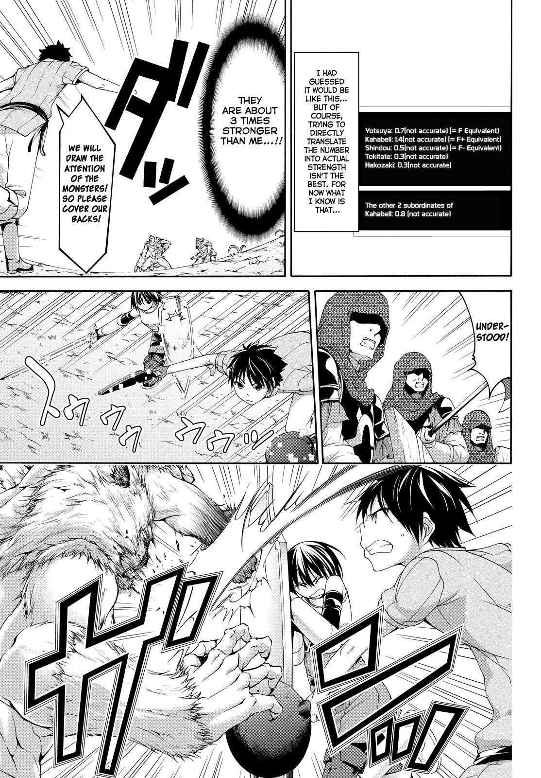 100 man no Inochi no Ue ni Ore wa Tatte Iru Chapter 5 - Page 21 in English