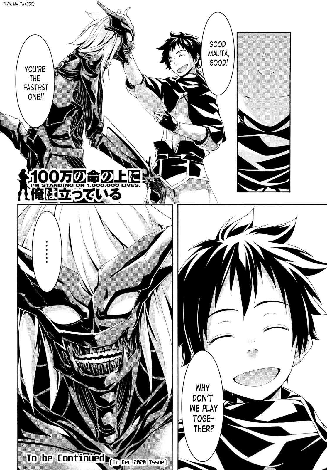 100 man no Inochi no Ue ni Ore wa Tatte Iru Chapter 53 - Page 36 in English