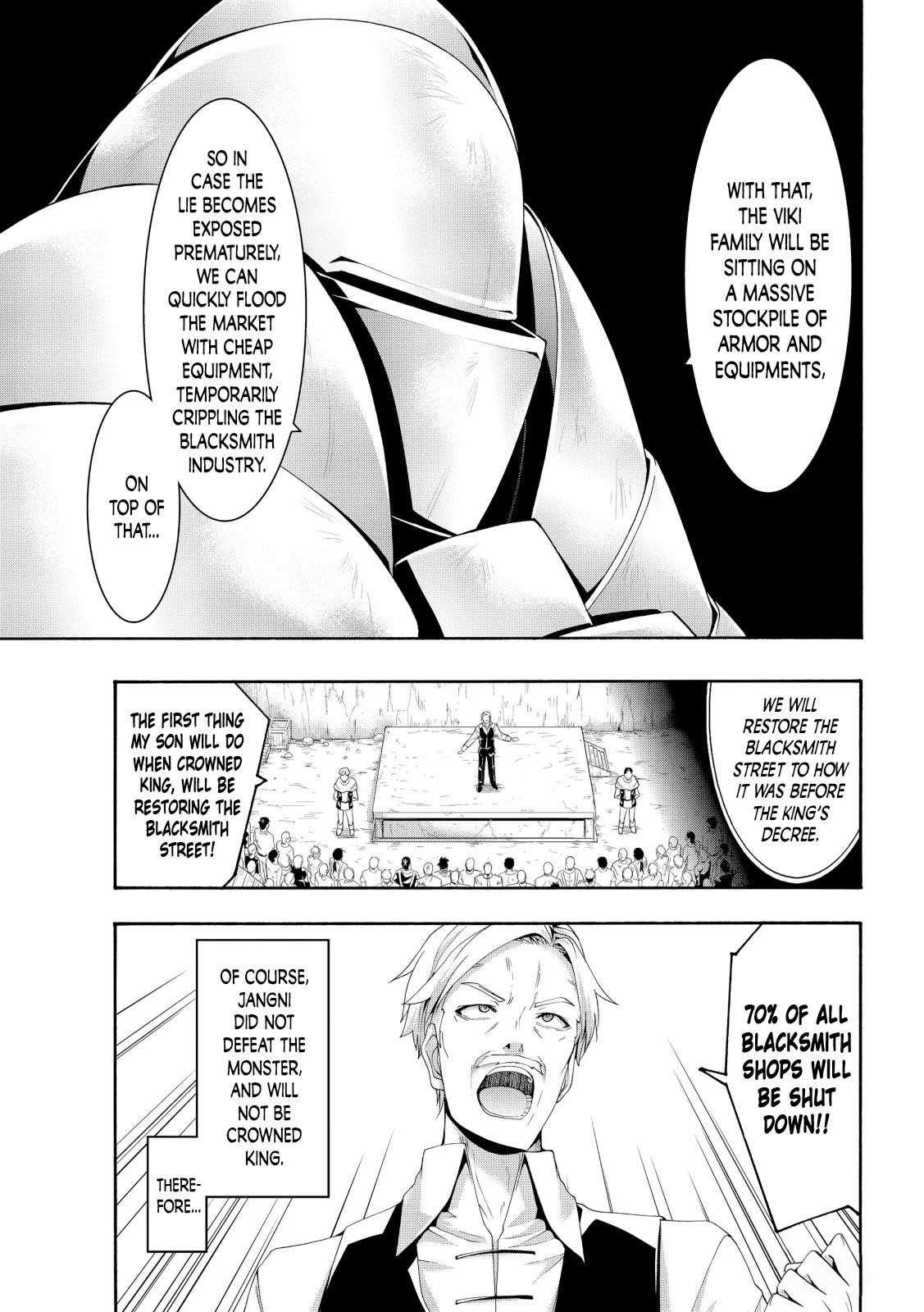 100 man no Inochi no Ue ni Ore wa Tatte Iru Chapter 57 - Page 21 in English