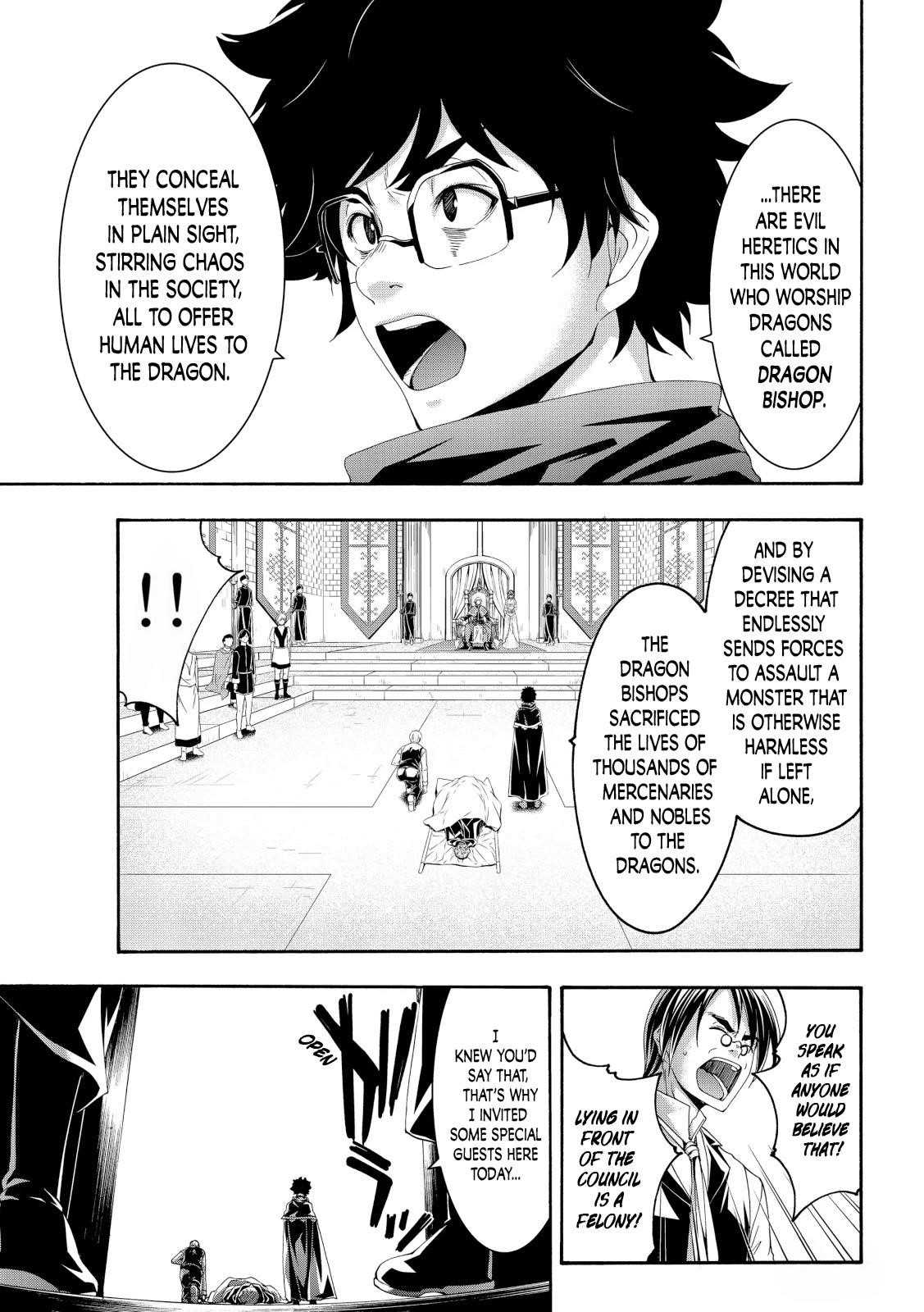 100 man no Inochi no Ue ni Ore wa Tatte Iru Chapter 59 - Page 18 in English