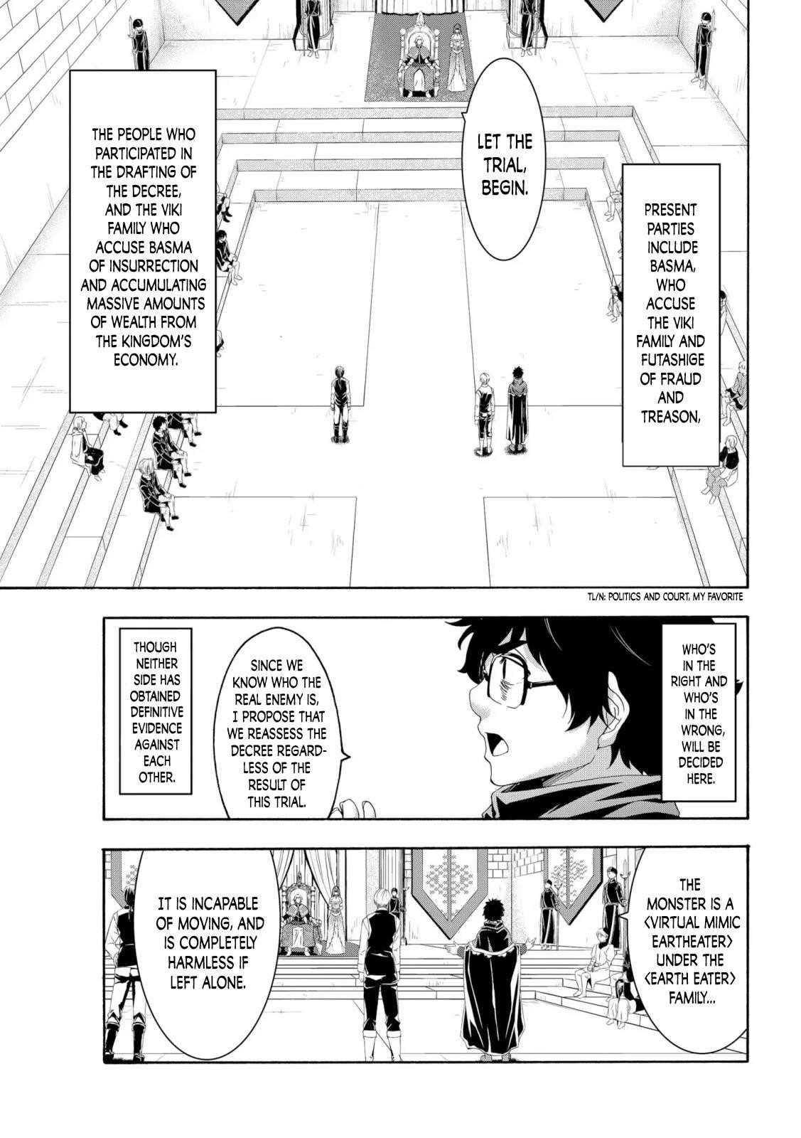 100 man no Inochi no Ue ni Ore wa Tatte Iru Chapter 62 - Page 19 in English